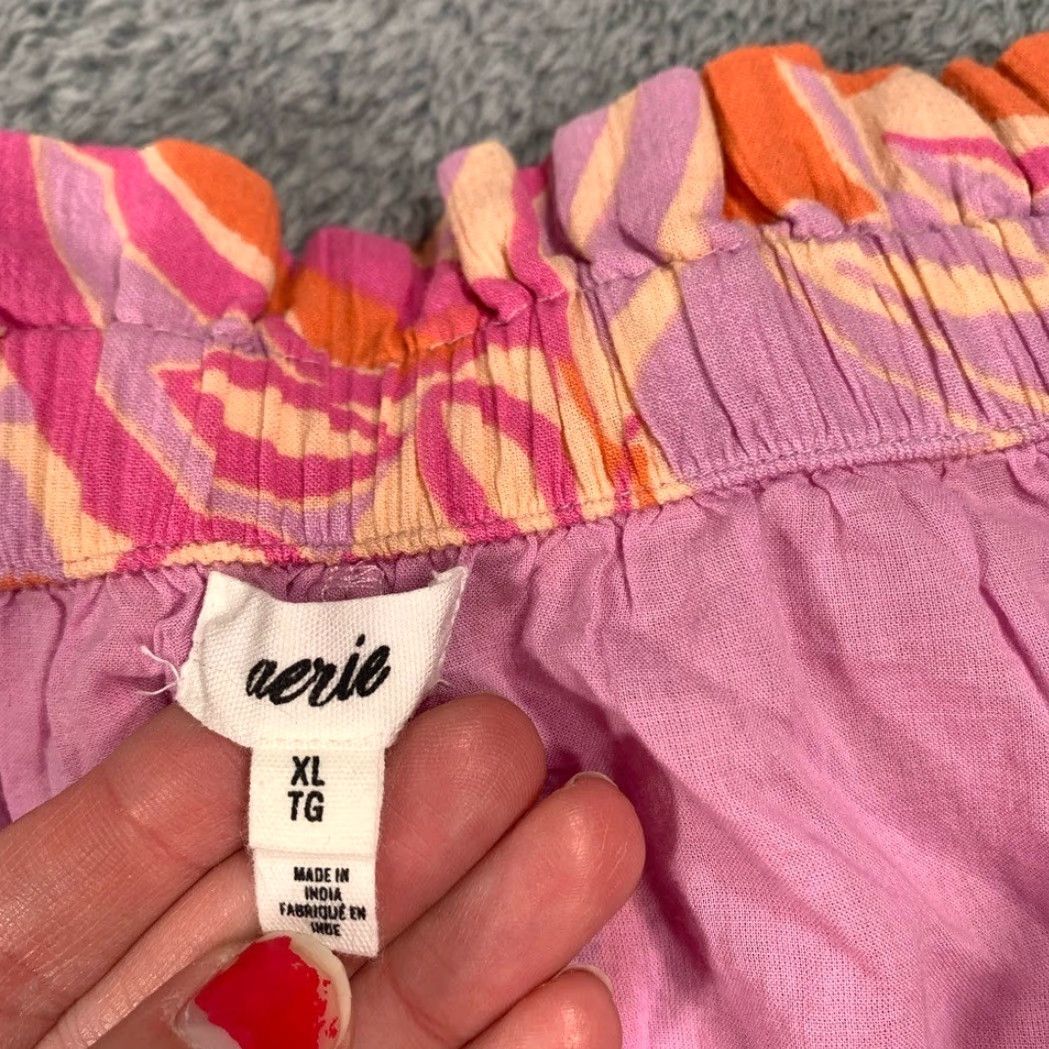 Vintage Aerie Skort Women XL Regular Athletic Pink Orange Ruffled Skort Size ONE SIZE - 7 Thumbnail