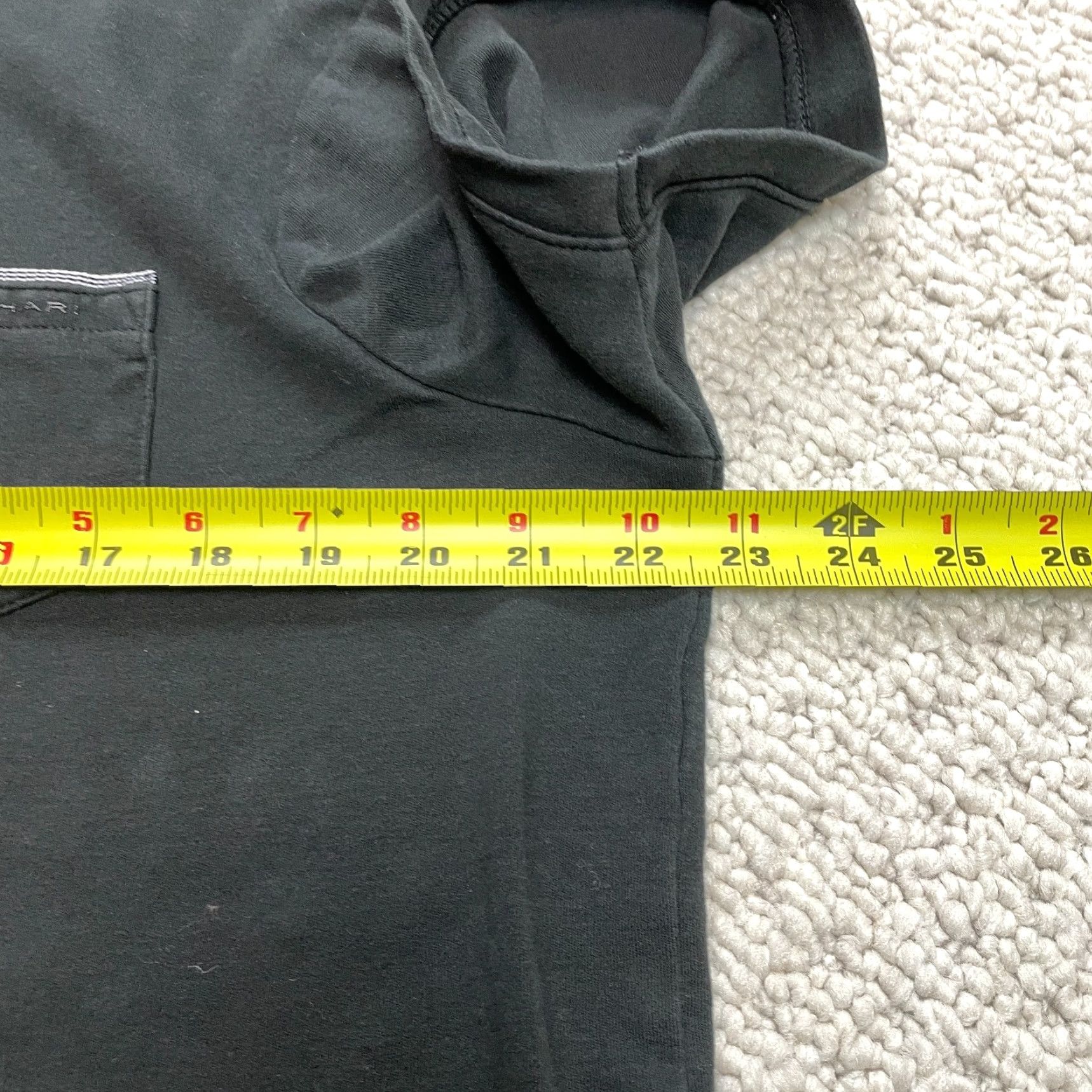 Vintage VINTAGE Tahari Golf Polo Shirt Mens L Black Short Sleeve Polo Shirt Golf Polo Black Tahari Polo Golf Shirt Mens L Black Short Sleeve Pocket Size US L / EU 52-54 / 3 - 5 Thumbnail