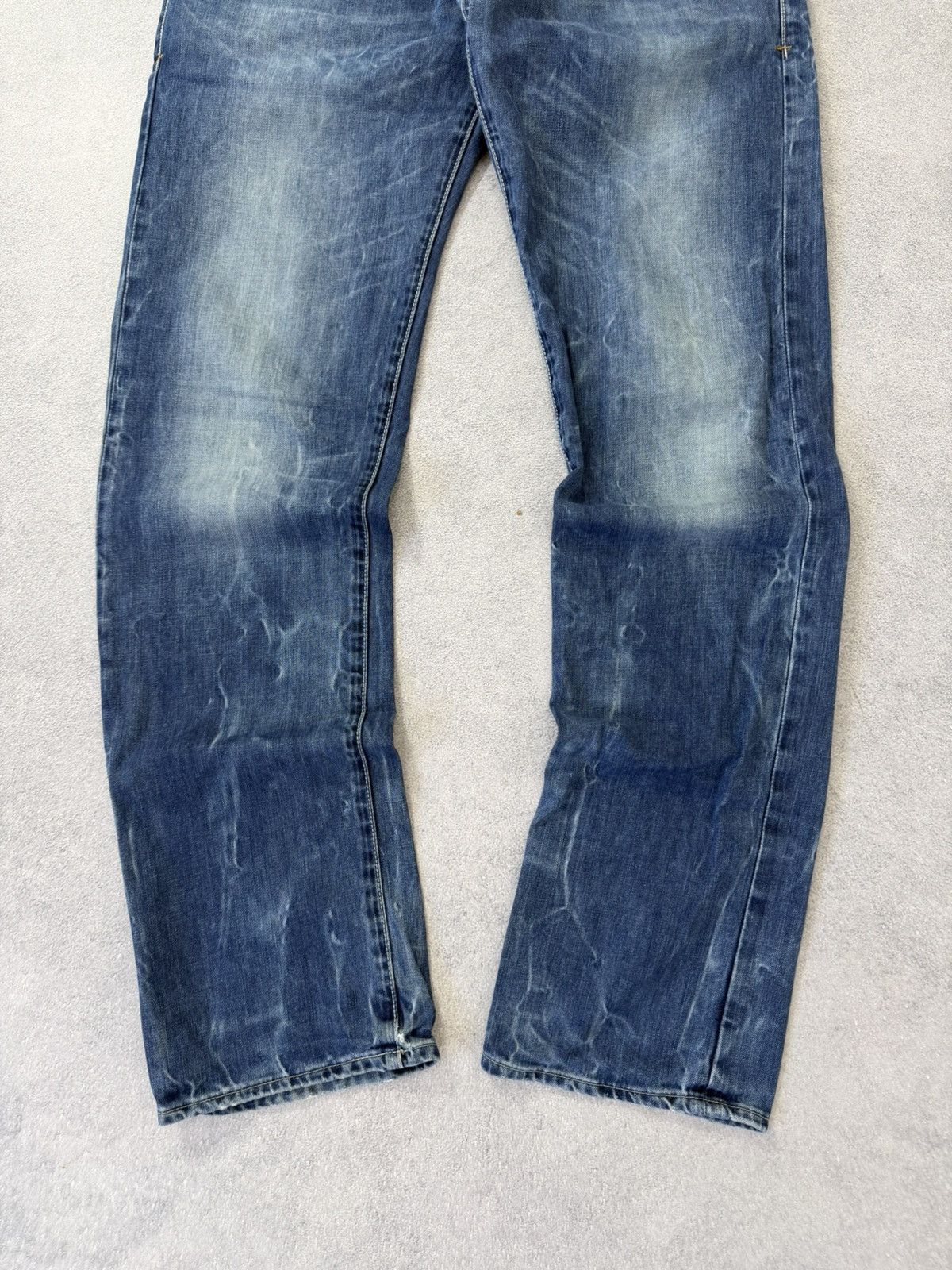 G-Star 00s G Star Tornado Mart Style Buckle Back Washed Denim Jeans Size US 32 / EU 48 - 15 Thumbnail