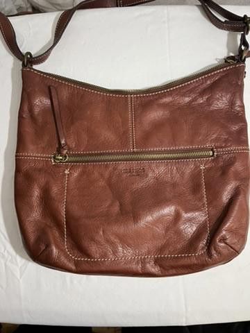 Marmot Stylish Margot Brown Leather Shoulder Bag Size ONE SIZE - 3 Thumbnail
