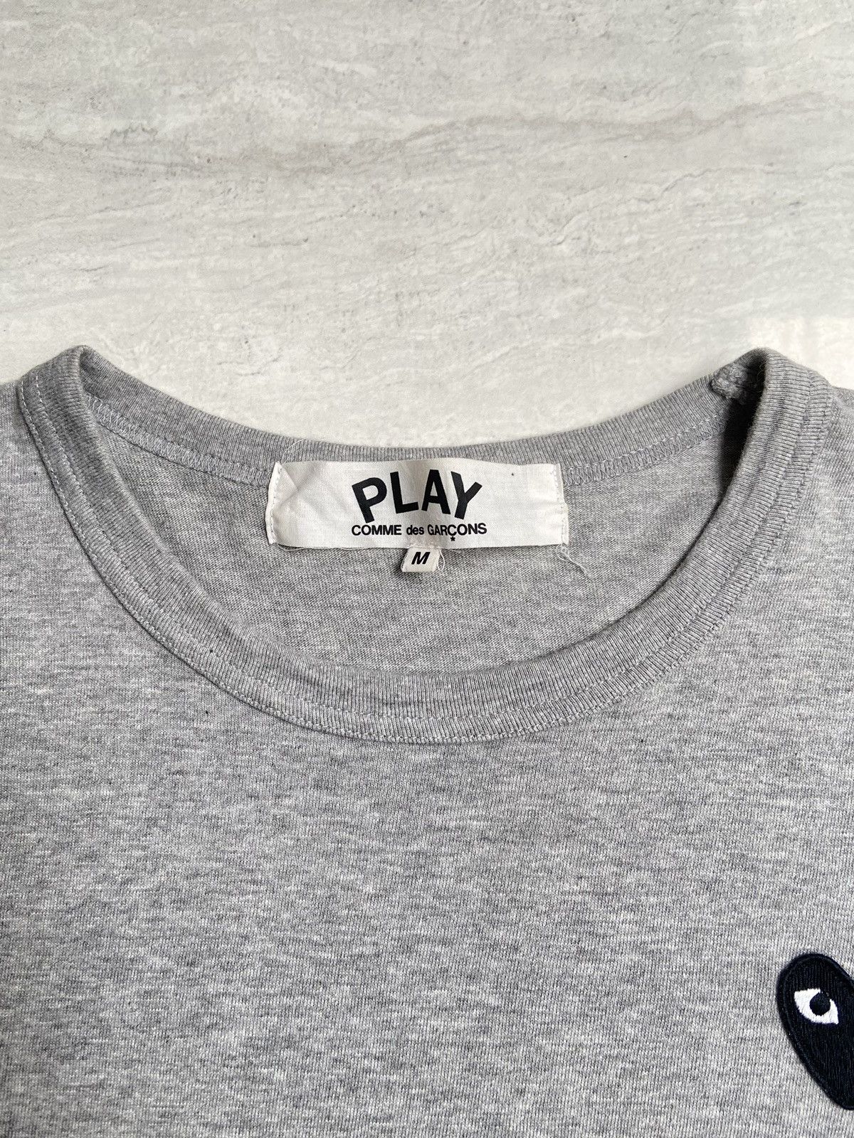 Comme des Garcons PLAY COMME Des GARCONS PLAY Grey T-shirt Size US S / EU 44-46 / 1 - 10 Thumbnail