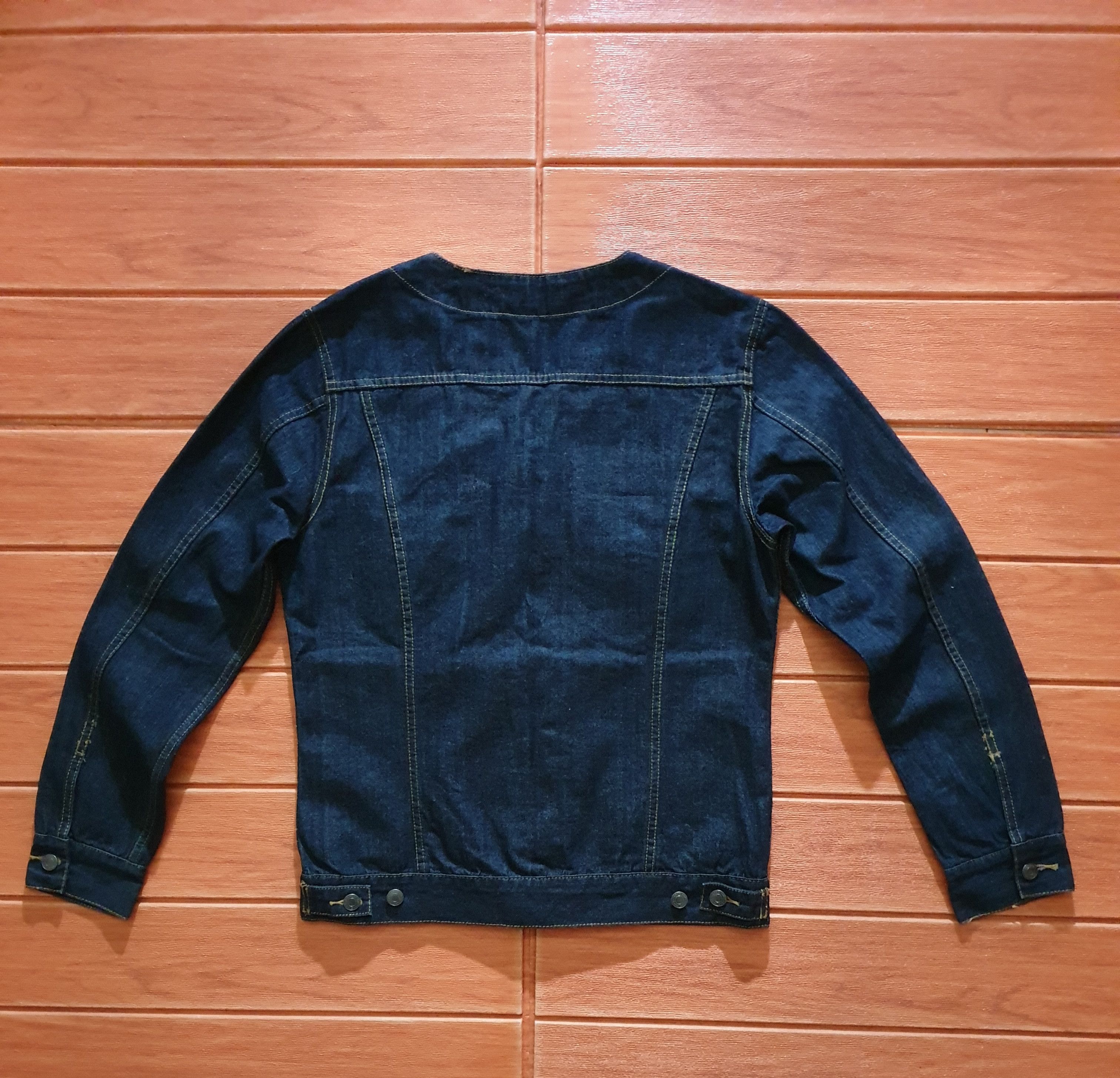 Japanese Brand 💥Jungle storm shawl collar denim jacket Size US M / EU 48-50 / 2 - 8 Thumbnail