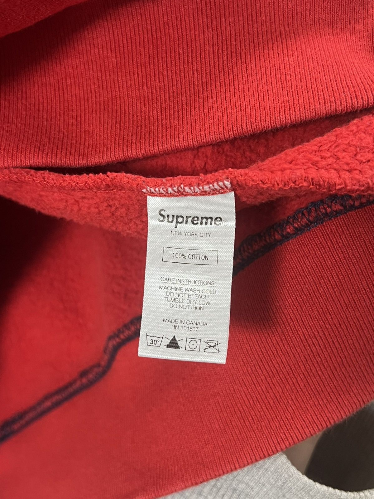 Supreme Supreme Split Crewneck Sweatshirt Size US L / EU 52-54 / 3 - 9 Thumbnail