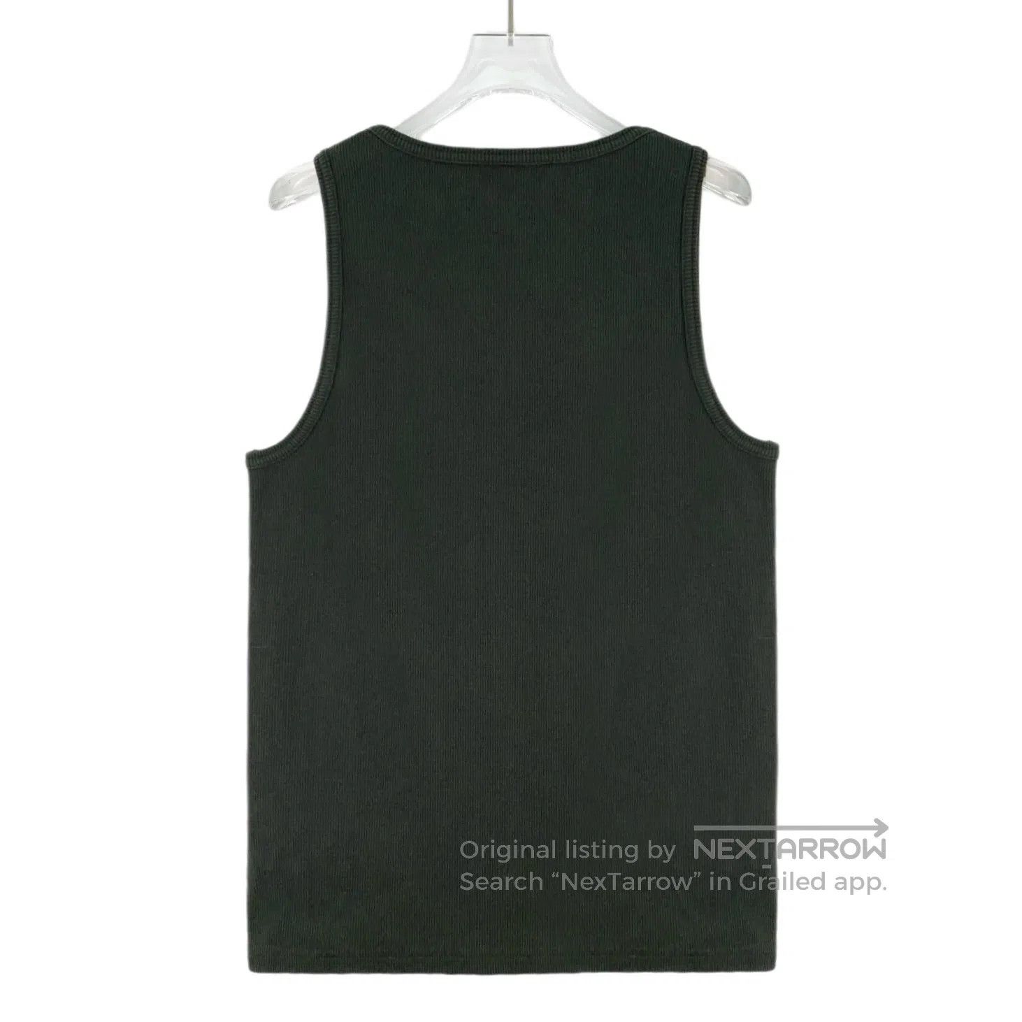 Bottega Veneta Bottega Veneta Dark Green Cotton Round Neck Sleeveless Kni Size S / US 4 / IT 40 - 2 Thumbnail