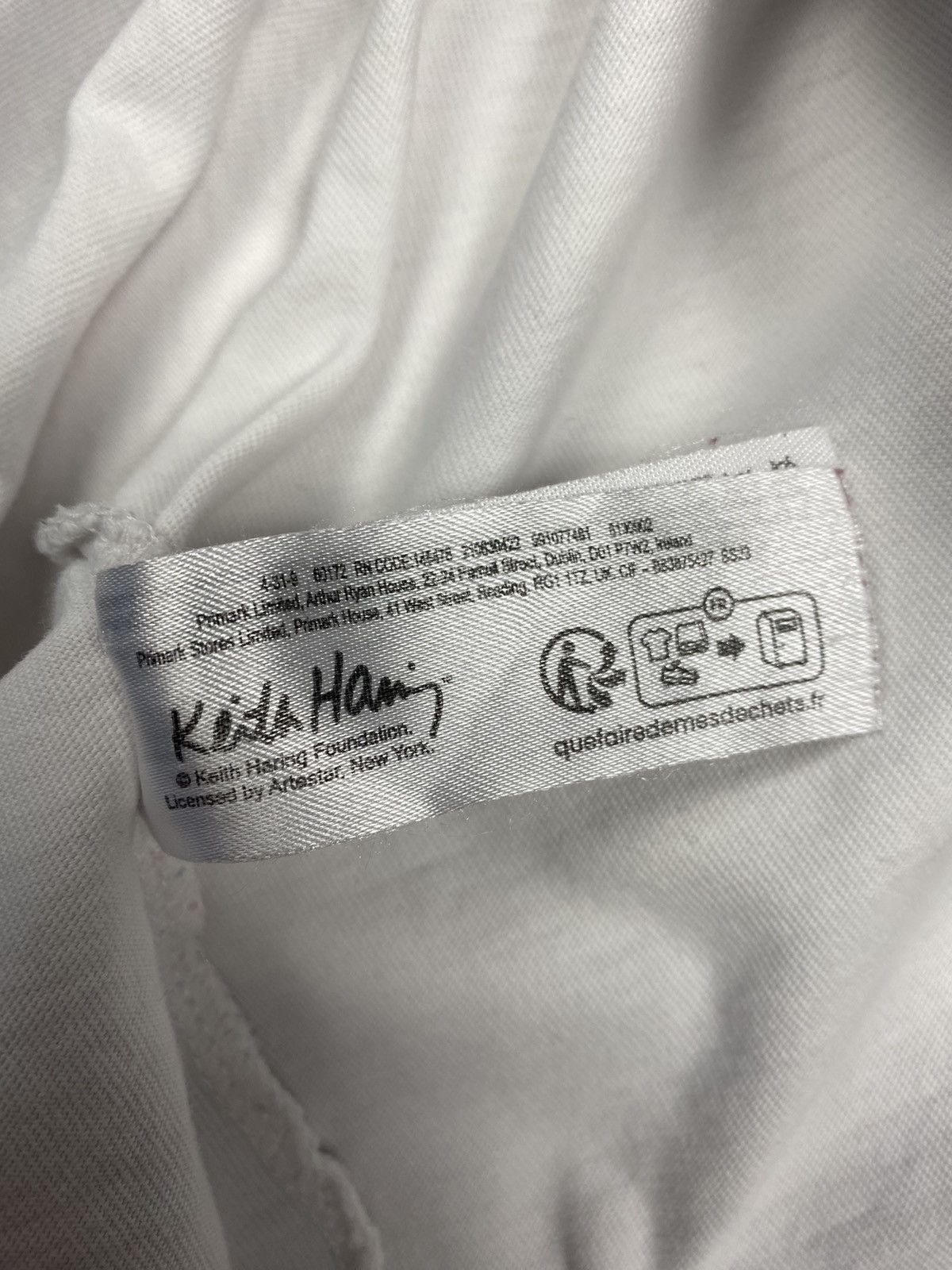 Vintage Vintage Vintage 90s Keith Haring Art Tee Size US XS / EU 42 / 0 - 14 Thumbnail