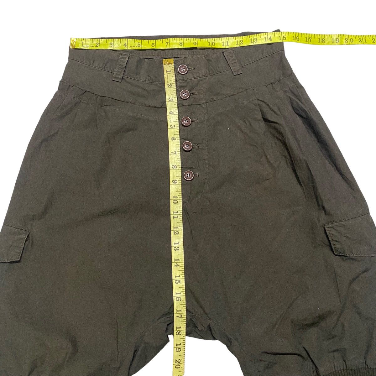 Issey Miyake Sunao Kuwahara Cargo Balloon Pants Size 30" / US 8 / IT 44 - 14 Thumbnail