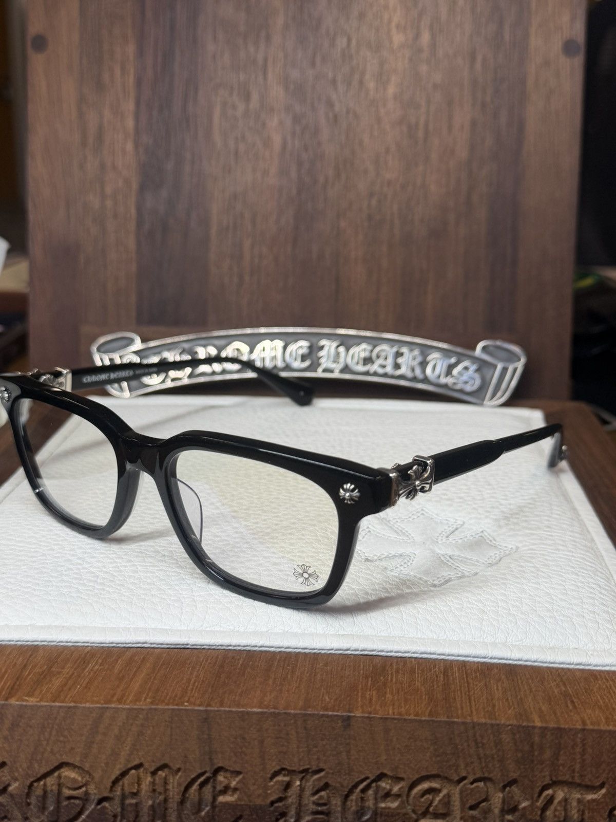Chrome Hearts Chrome Hearts Cox Ucker Glasses Size ONE SIZE - 9 Thumbnail