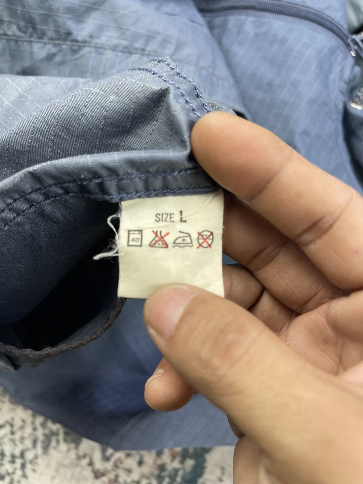 Levi's Vtg Levis Strauss Anorak Ripstop Pull Over Windbreaker Size US L / EU 52-54 / 3 - 16 Thumbnail