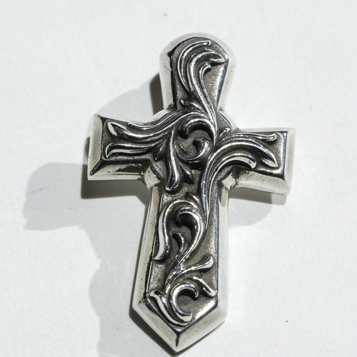 Chrome Hearts Chrome Hearts Vulcan Cross Pendant Grailed 9908