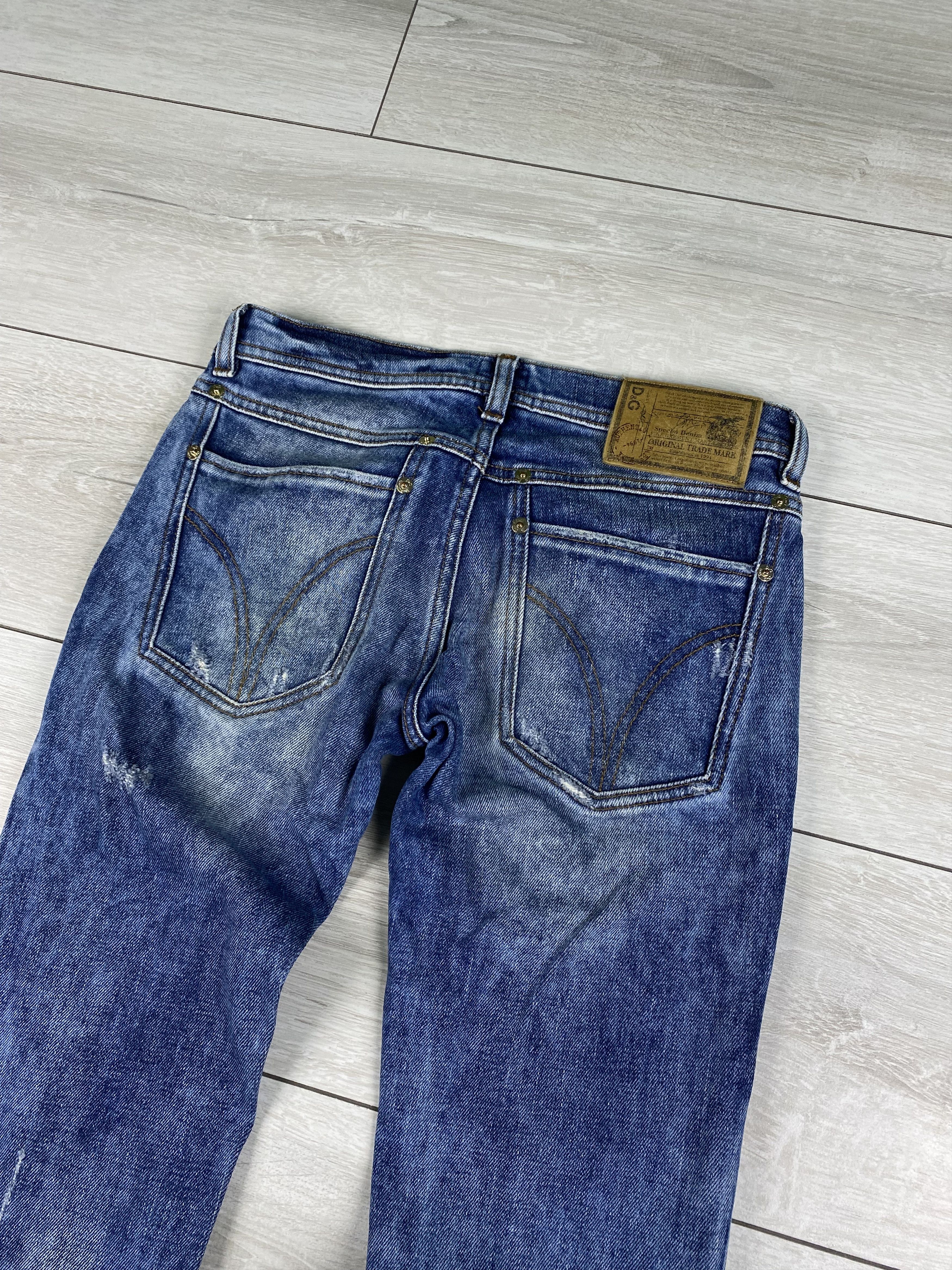 Dolce & Gabbana Rare vintage Dolce & Gabbana women distressed washed jeans Size 24" / US 00 / IT 34 - 9 Thumbnail