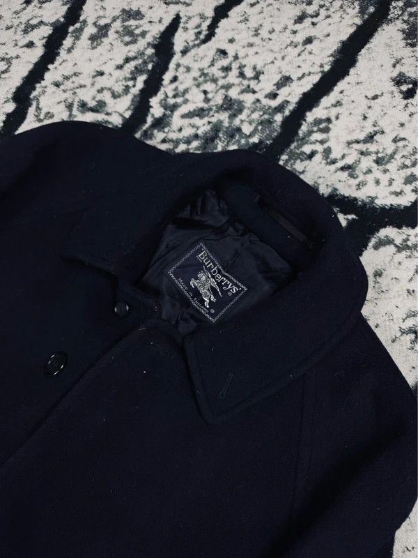Burberry Burberry wool coat dark navy 46 XXL Size XXL / US 16-18 / IT 52-54 - 3 Thumbnail