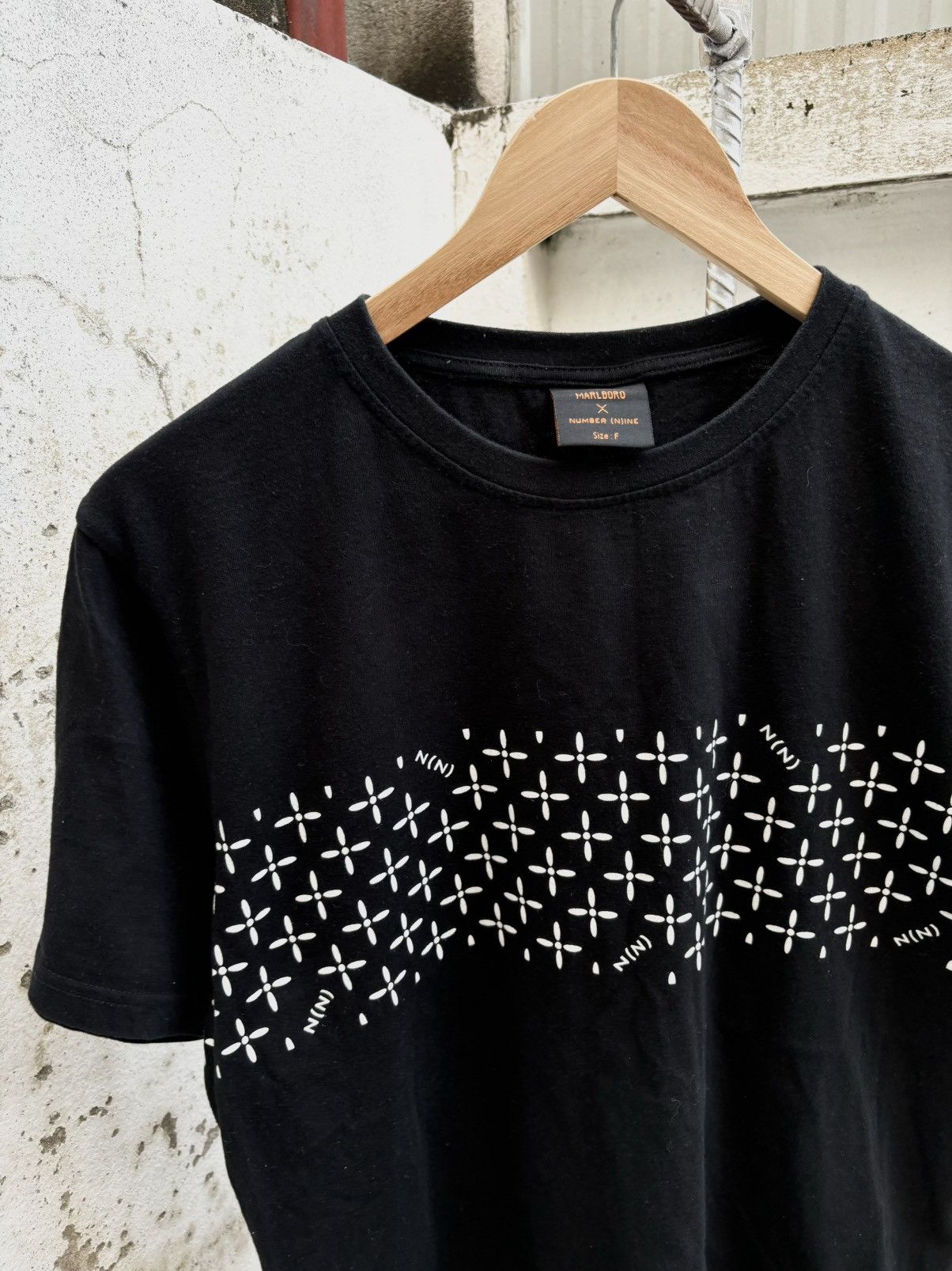 Japanese Brand Number(N)ine x Marlboro Tee Shirt Size US M / EU 48-50 / 2 - 6 Thumbnail