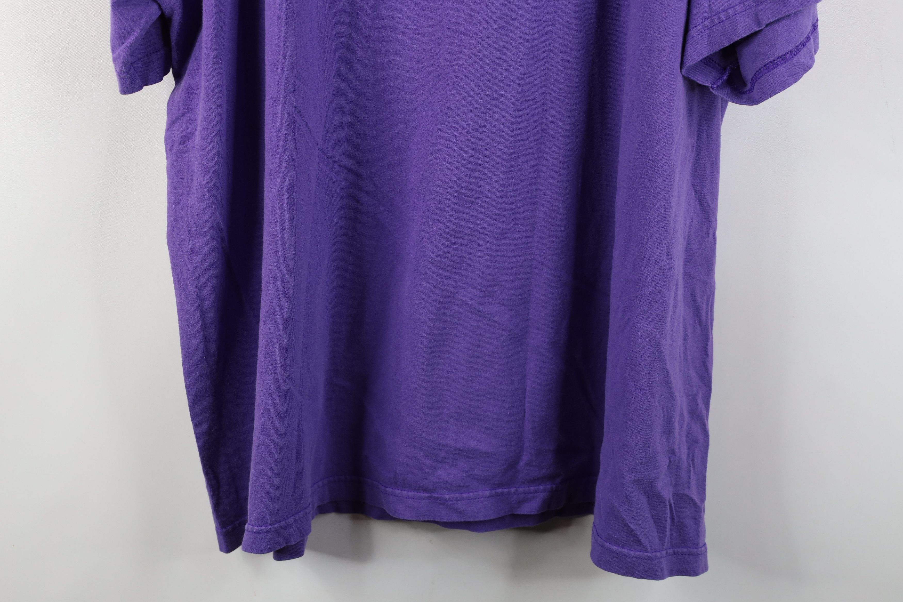 Nike Vintage Nike Scott Mini Swoosh Short Sleeve T-Shirt Purple Size US XXL / EU 58 / 5 - 13 Thumbnail