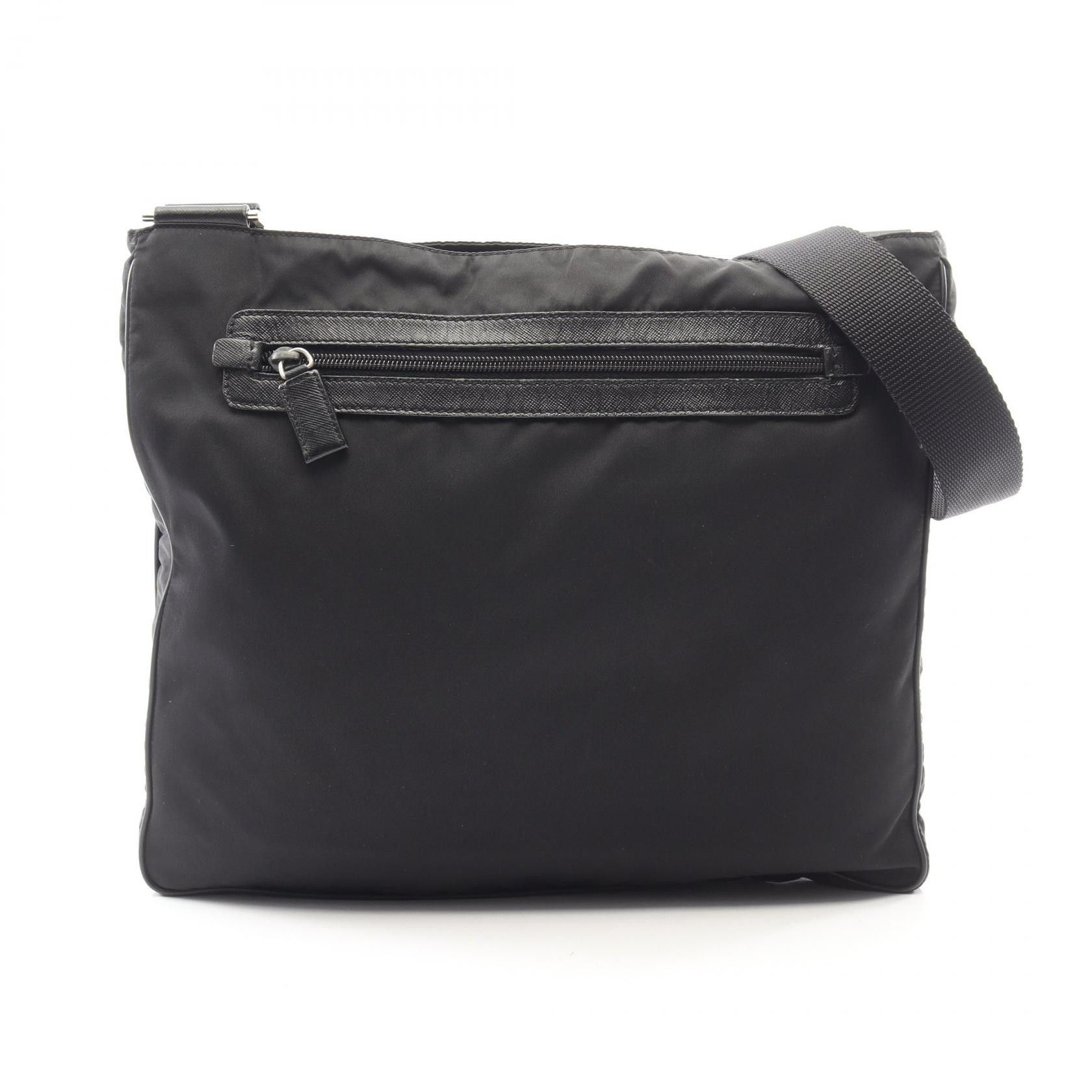 Prada Prada Prada Nylon Saffiano Leather Shoulder Bag Textile Shoulder Bag VA0348 DUTY FREE for USA Size ONE SIZE - 1 Thumbnail
