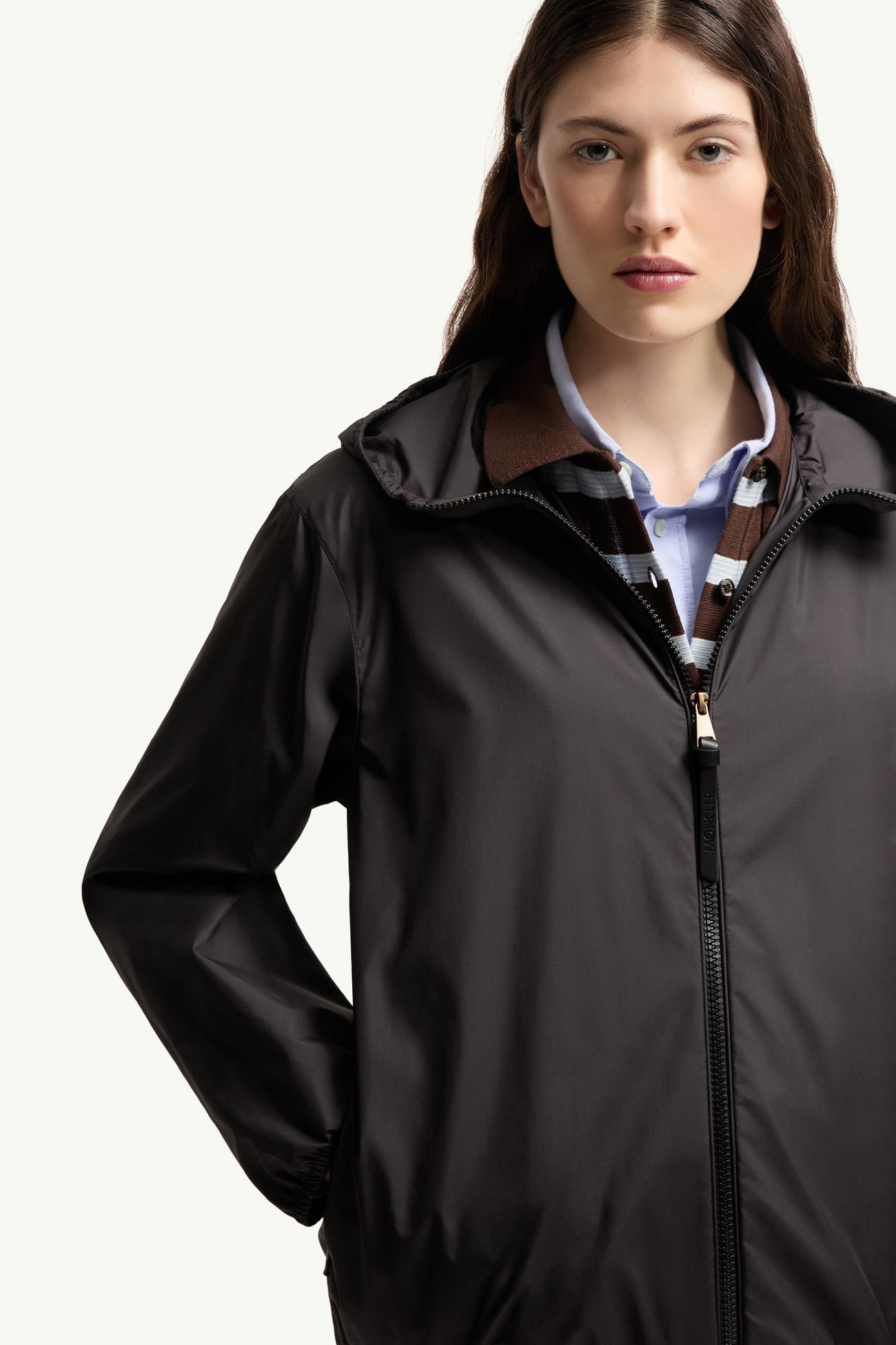 Moncler o1B3y1r0526 Fegeos Hooded Jacket in Black Size S / US 4 / IT 40 - 6 Thumbnail