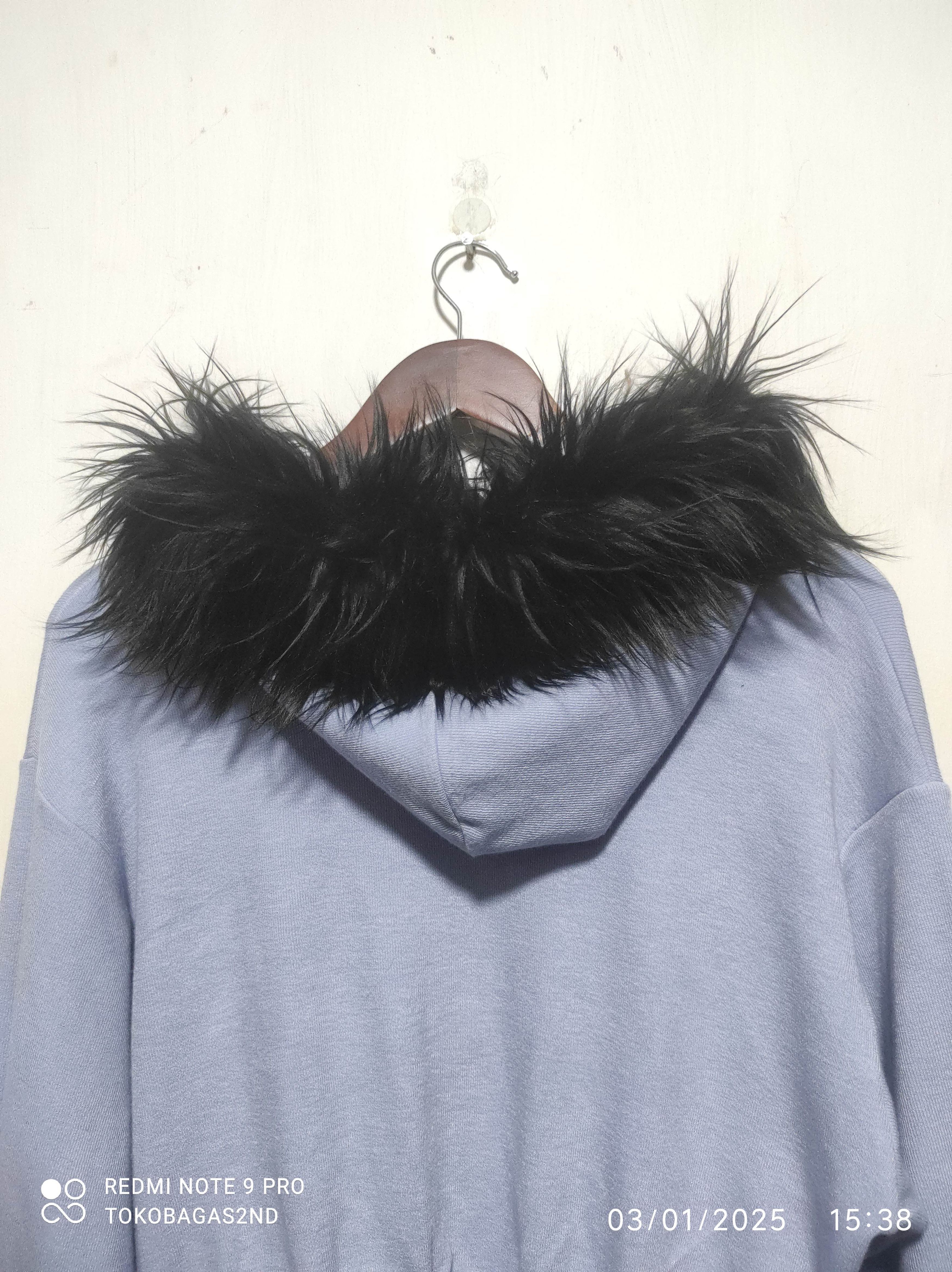 Hysteric Glamour Egoist Crop Zip Fur Hoodie IfSixWasNine LGB style Size M / US 6-8 / IT 42-44 - 13 Thumbnail