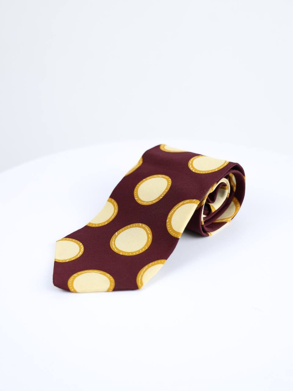 Armani × Emporio Armani × Vintage EMPORIO ARMANI NEW Silk tie with a pattern Size ONE SIZE - 1 Thumbnail