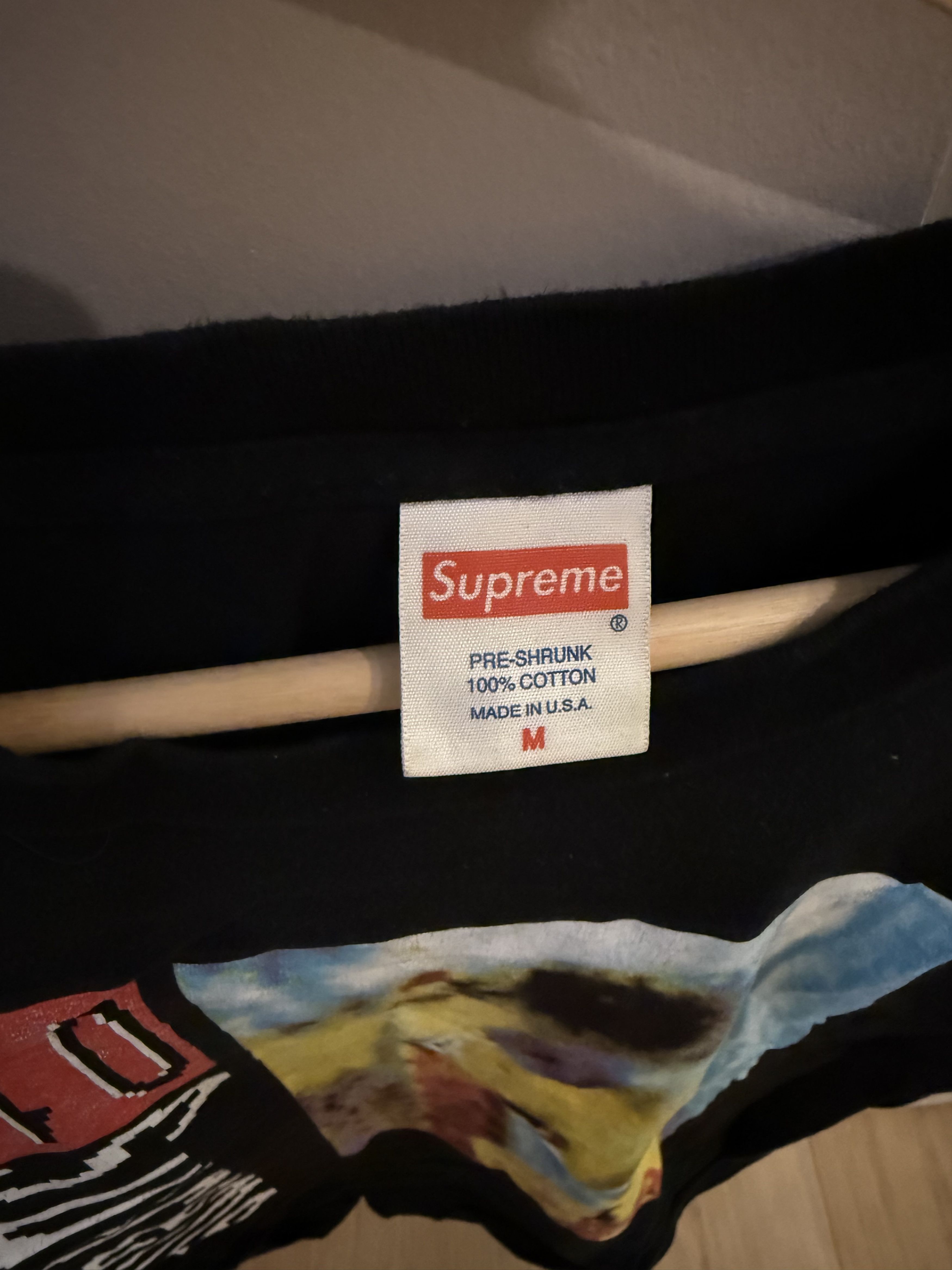 Supreme Supreme Industrial Tee Black FW14 Size US M / EU 48-50 / 2 - 3 Thumbnail
