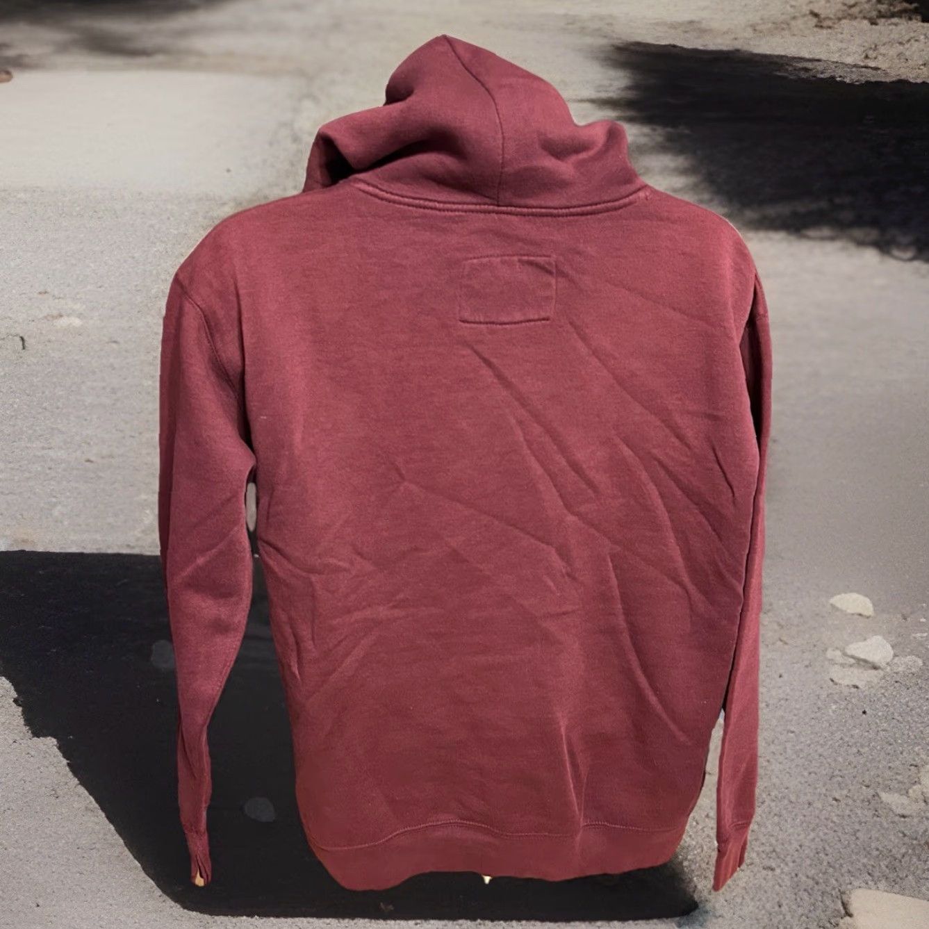 Vintage VTG Harvard University Hoodie Men Medium Maroon Kangaroo Pocket Bay State Gear Size US M / EU 48-50 / 2 - 7 Thumbnail