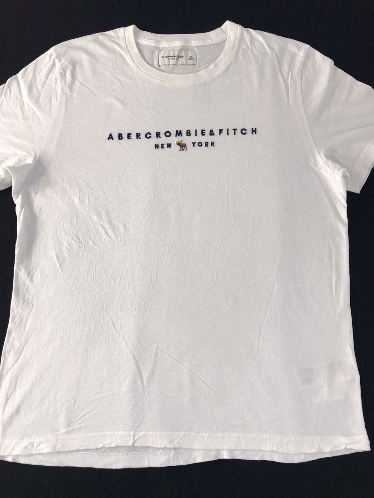 Abercrombie & Fitch Abercrombie & Fitch New York Embroidery Logo Printed Tee Size US XL / EU 56 / 4 - 3 Thumbnail