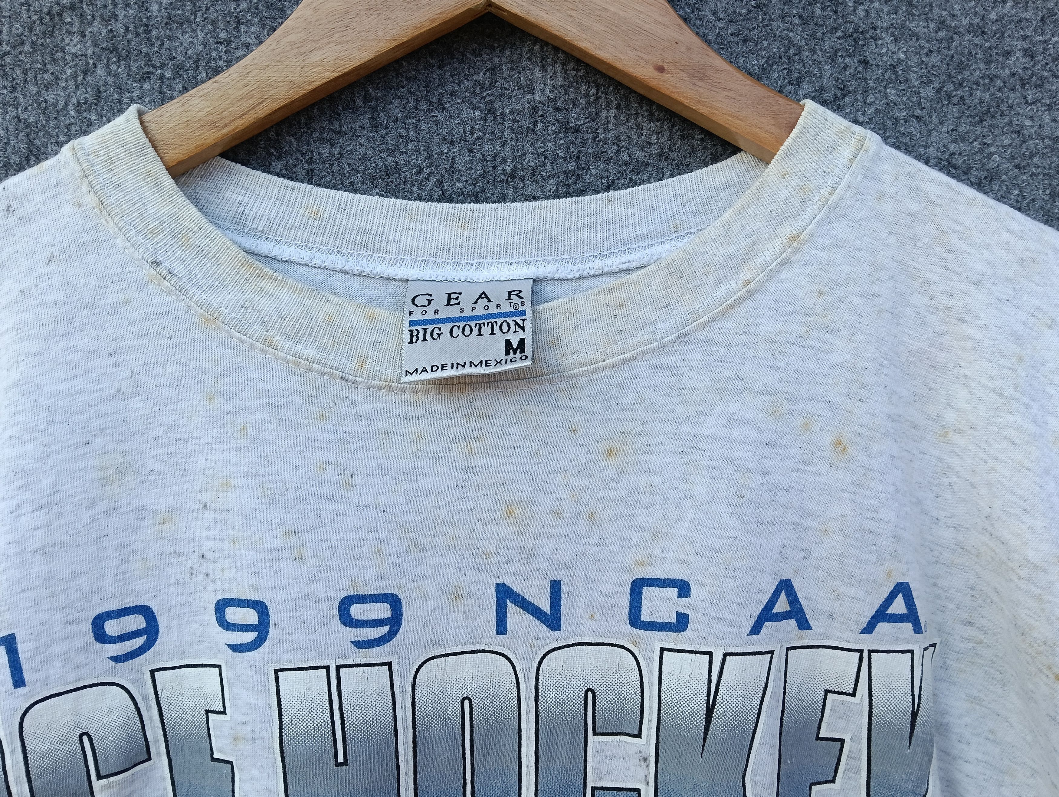 Vintage NCAA 1992 ICE HOCKY FROZEN TOUR SIZE XL GRAY T SHIRTS Size US M / EU 48-50 / 2 - 2 Thumbnail