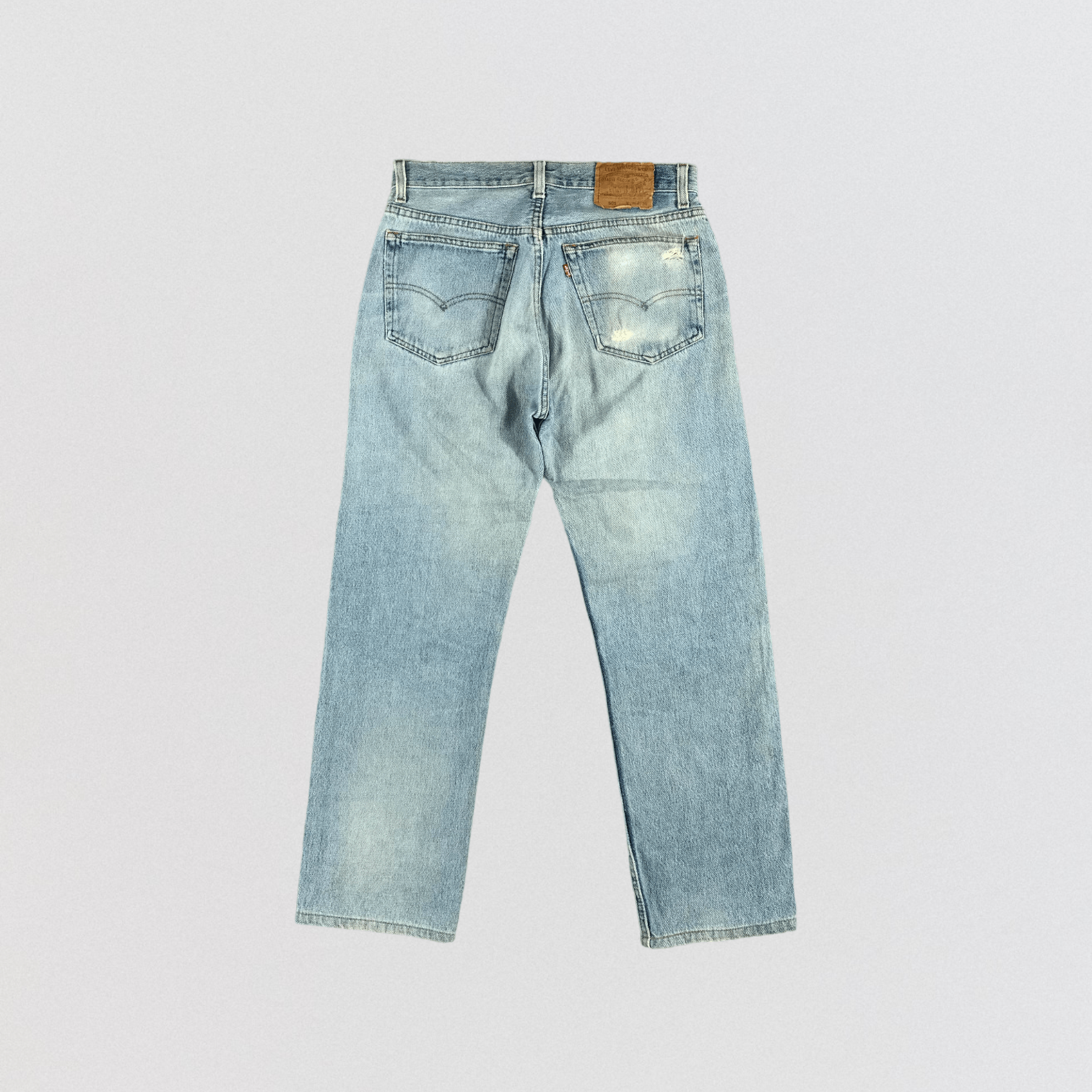 Levi's Vintage 90s Light Wash Levis 501 Jeans-JM2208 Size US 31 - 2 Thumbnail