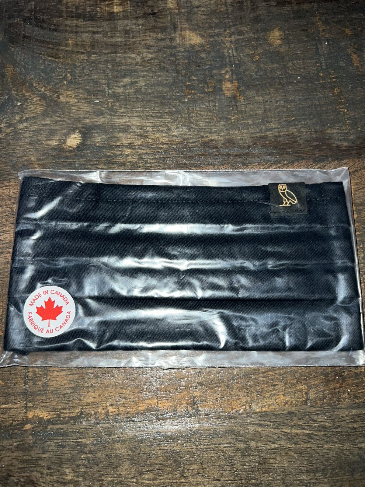 Drake × October's Very Own OVO Black Face Mask Size ONE SIZE - 3 Thumbnail