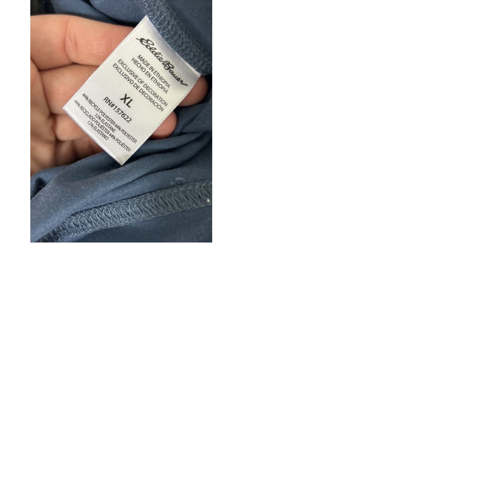 Eddie Bauer Eddie Bauer Mens XL Blue Lounge Active Shorts With Pockets 38x9" Size US 36 / EU 52 - 9 Thumbnail