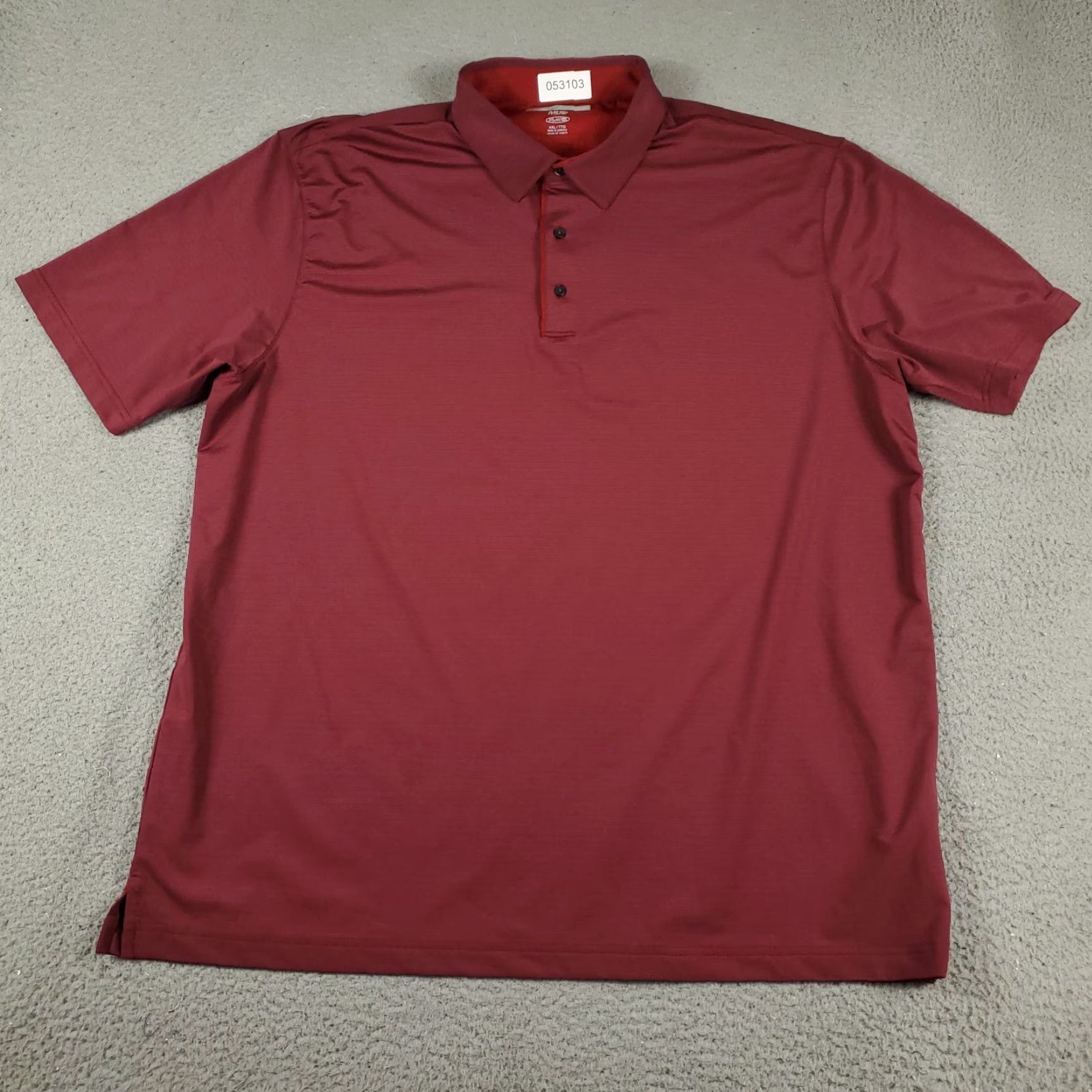 Vintage Greg Norman Polo Shirt Mens 2XL Red Shirt Polo Mens Red Greg Norman Shark Casual Short Sleeve Size US XXL / EU 58 / 5 - 2 Thumbnail