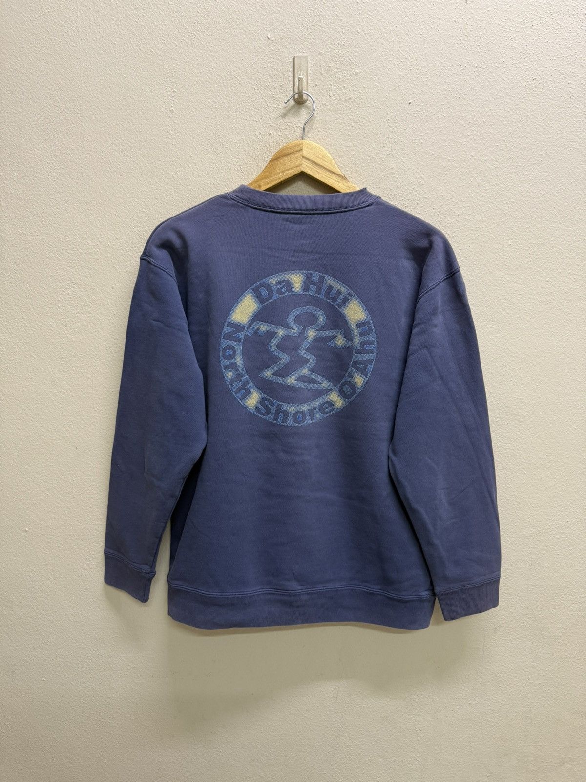 Vintage Vintage Da Hui North Shore Surfing Sunfaded Backhit Sweat Size US S / EU 44-46 / 1 - 19 Thumbnail