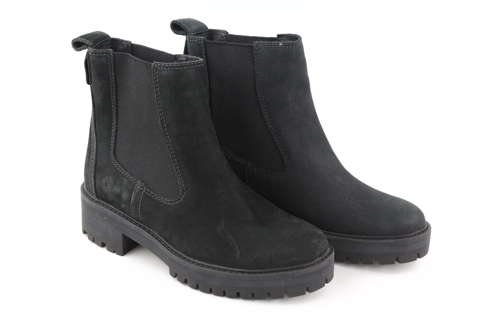 A1J66 UK5 Black Leather Almond On Chelsea 79868