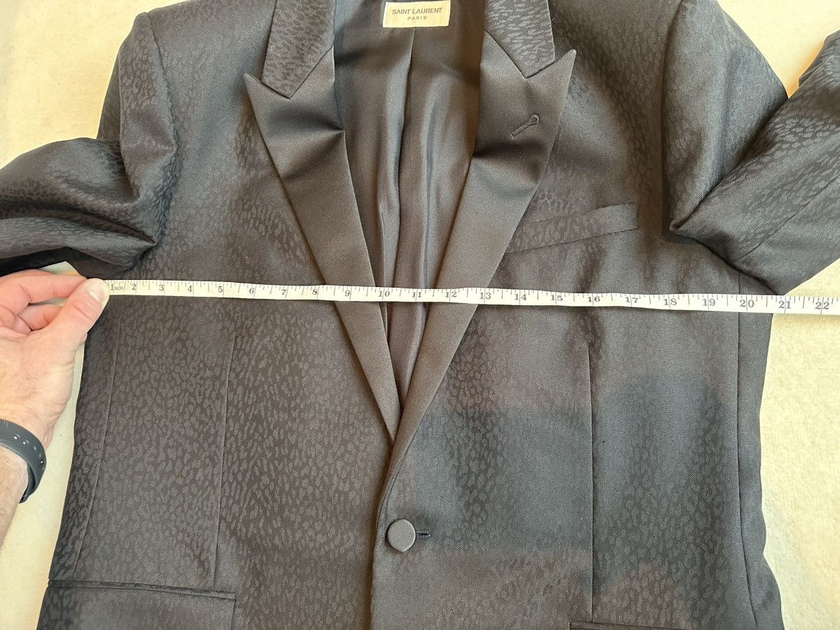 Saint Laurent Paris Grail Saint Laurent FW14 babycat tuxedo jacket le smoking 52 Size 40R - 8 Thumbnail
