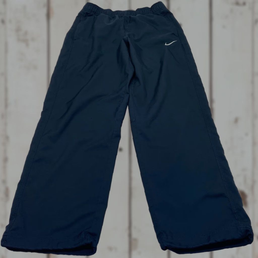 Nike Nike Dri Fit Woven Track Pants Small Navy Nike Dri Fit Team Woven Pants Size S Mens Athletic Trackwear Size US 29 - 1 Thumbnail