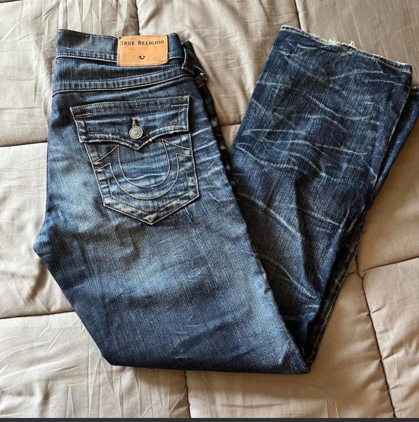 True Religion Vintage Faded Blue True Religion Size US 31 - 1 Thumbnail