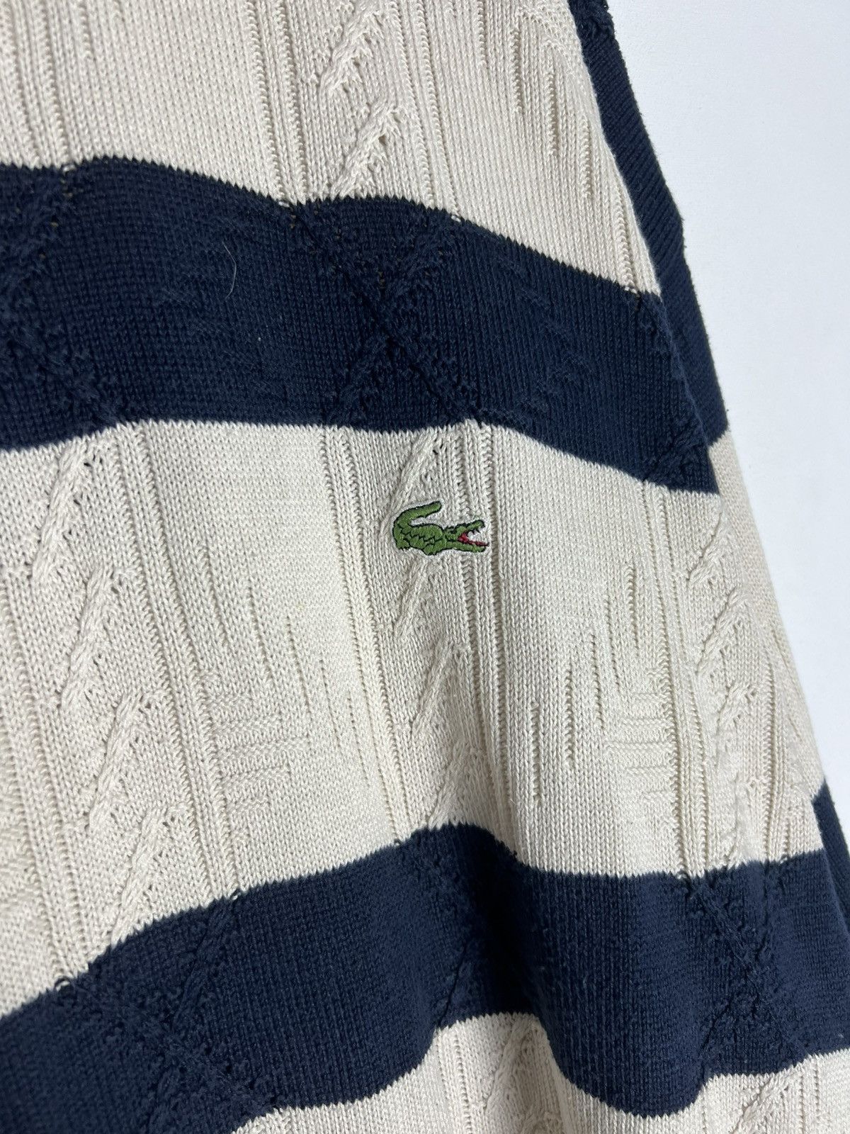 Lacoste 90's Rare Vintage Lacoste Sweater Size US L / EU 52-54 / 3 - 6 Thumbnail