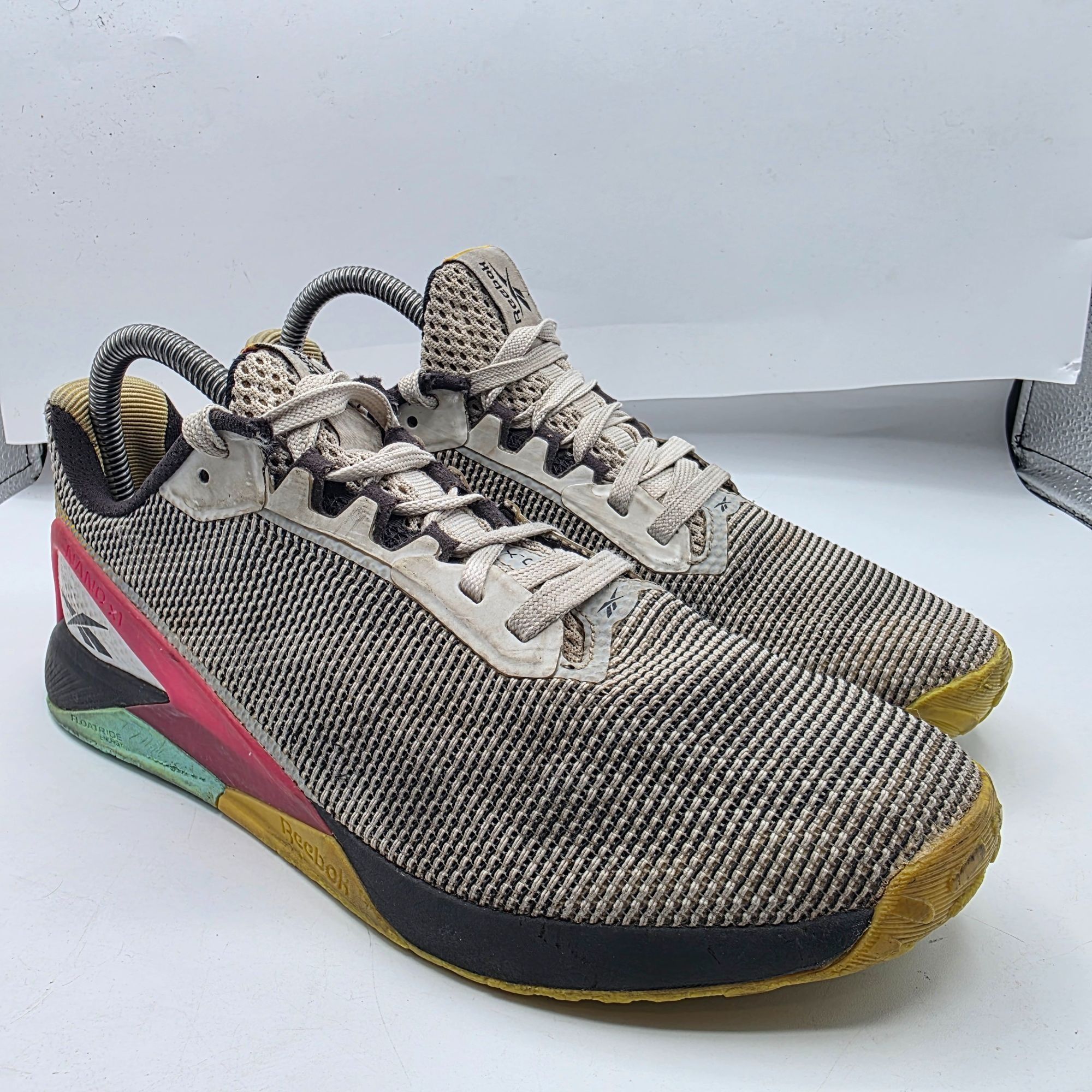 Reebok Reebok Nano X1 Grit Womens Size 8 Black White Pink Training Size US 8 / IT 38 - 1 Thumbnail