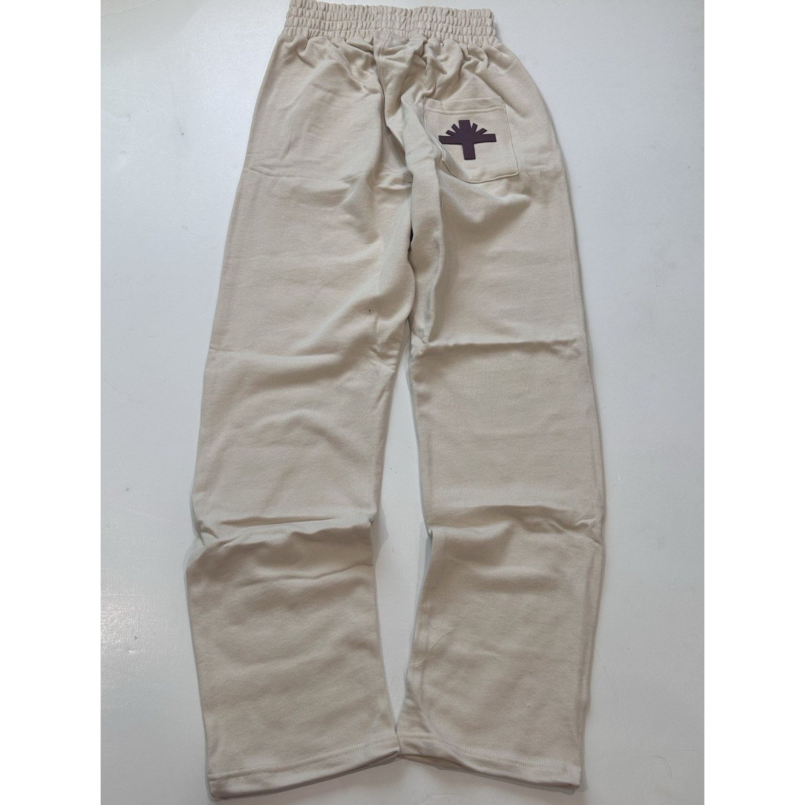 Vertabrae VERTABRAE Straight Leg Sweatpants In Cream Size XXL Size US 36 / EU 52 - 3 Thumbnail