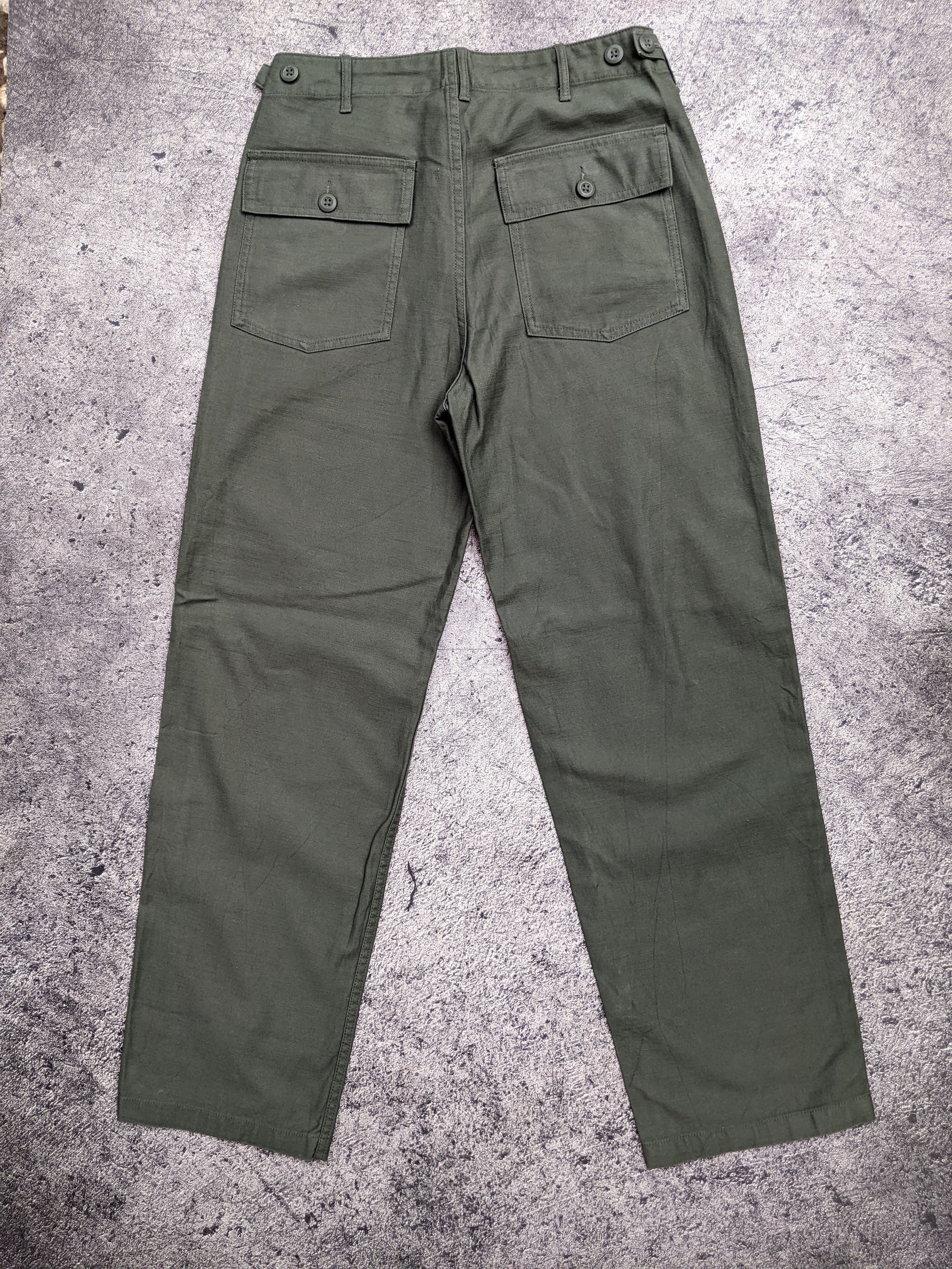 FrizmWORKS Musinsa Standart Fatigue Jungle Pants Olive Green Size US 30 / EU 46 - 3 Thumbnail