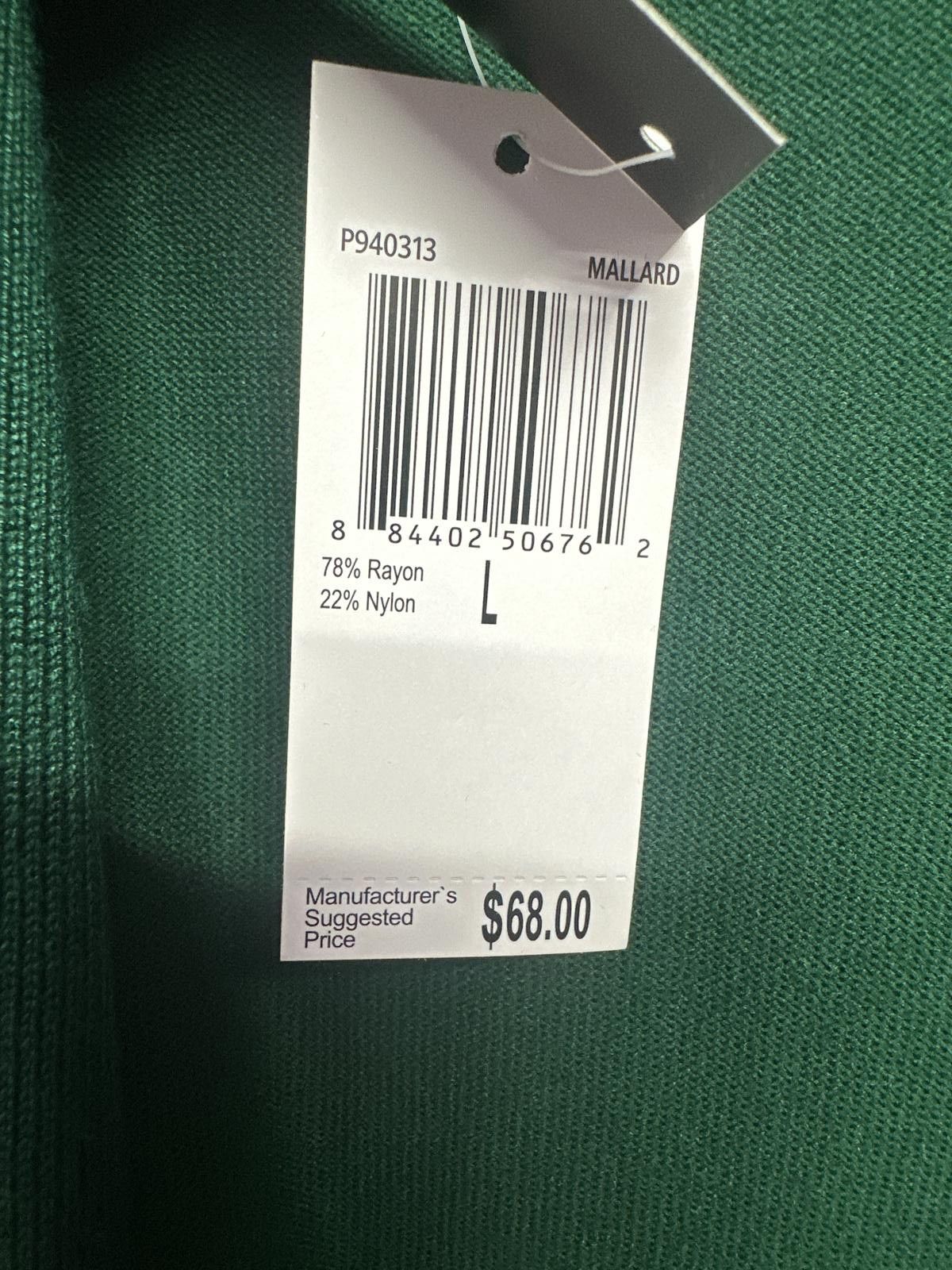 Broken Promises Co. Premise Large Green Open Front Cardigan Sweater Size L / US 10 / IT 46 - 3 Thumbnail