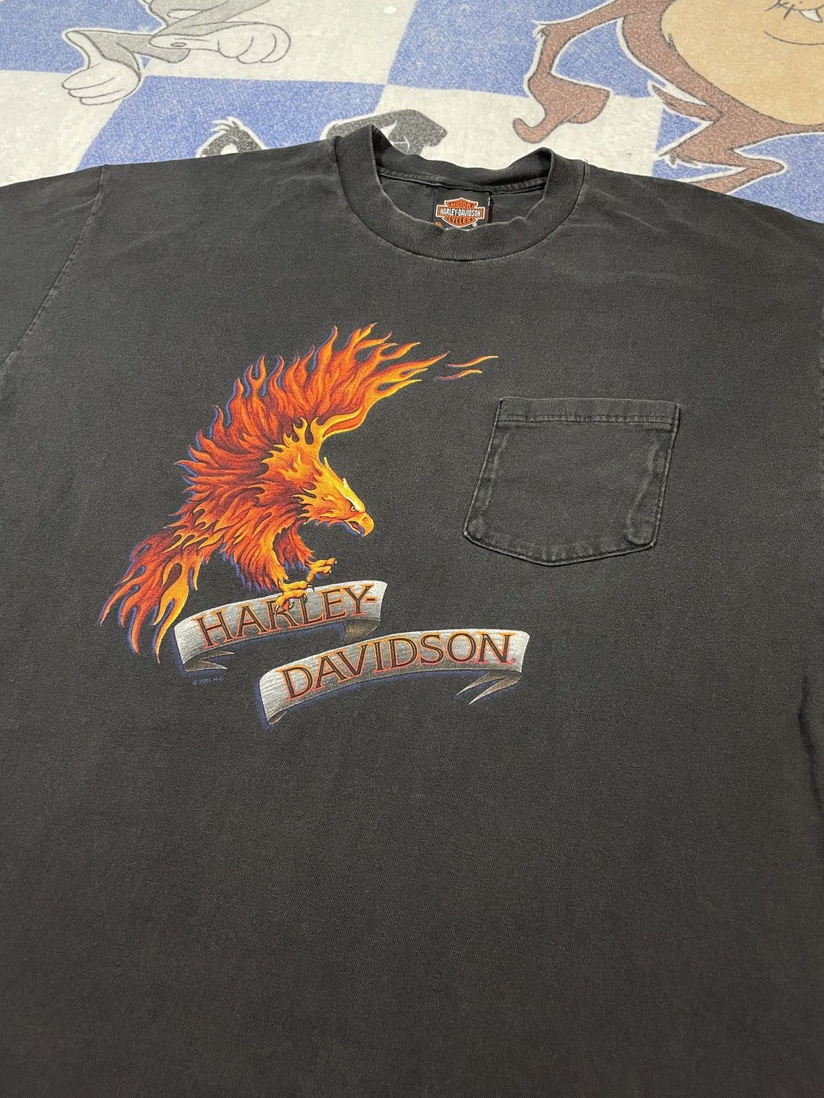 Harley Davidson Vintage Harley eagle tee Size US XL / EU 56 / 4 - 2 Thumbnail