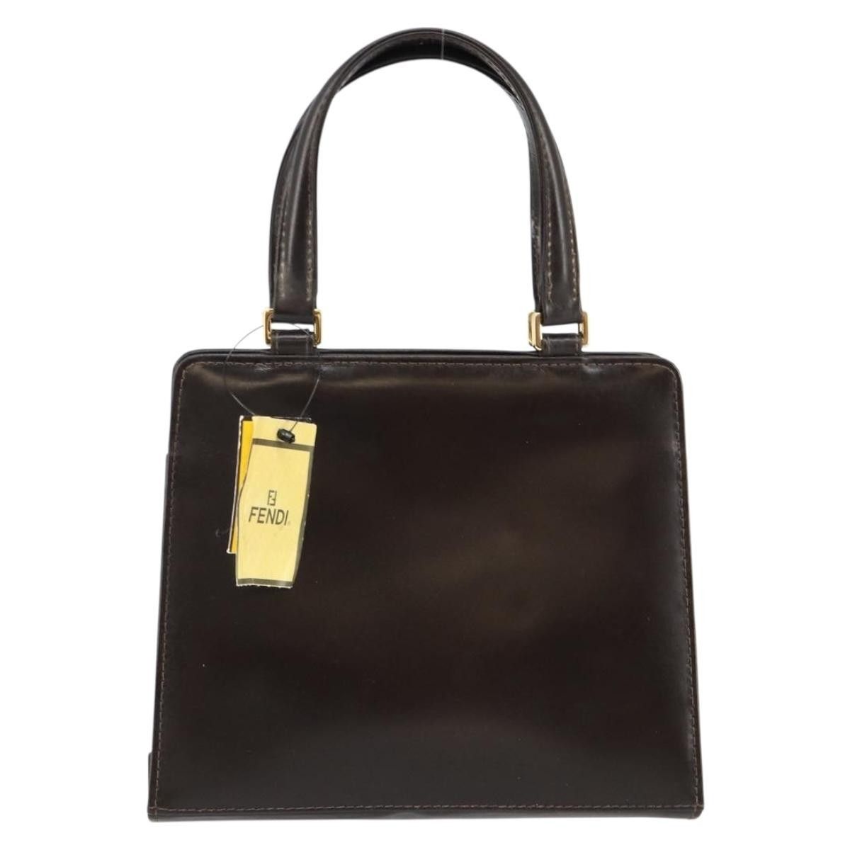 Fendi Vintage Top Handle Bag Leather