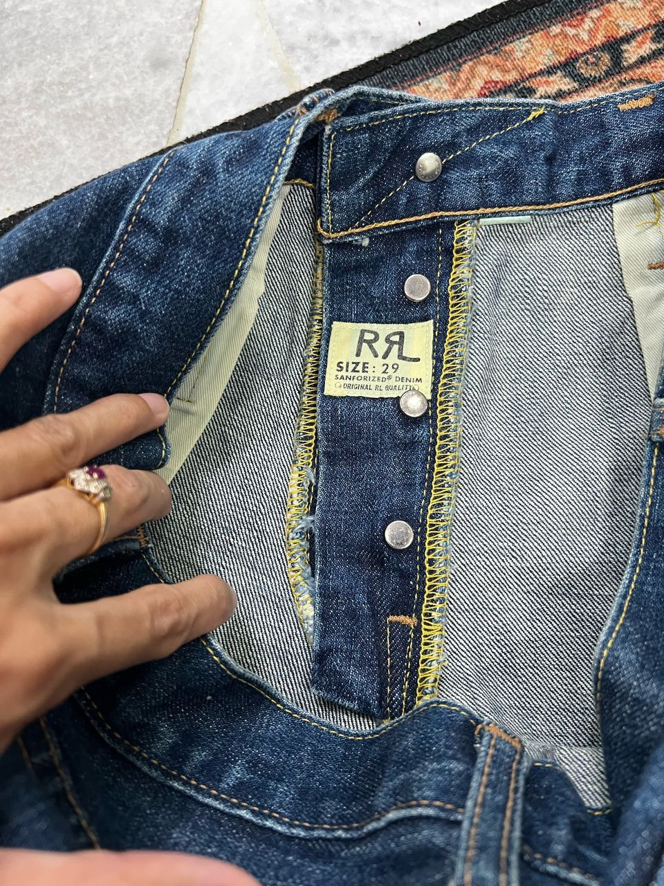 Polo Ralph Lauren × RRL Ralph Lauren POLO RALPH LAUREN RRL DENIM JEANS Size US 29 - 9 Thumbnail