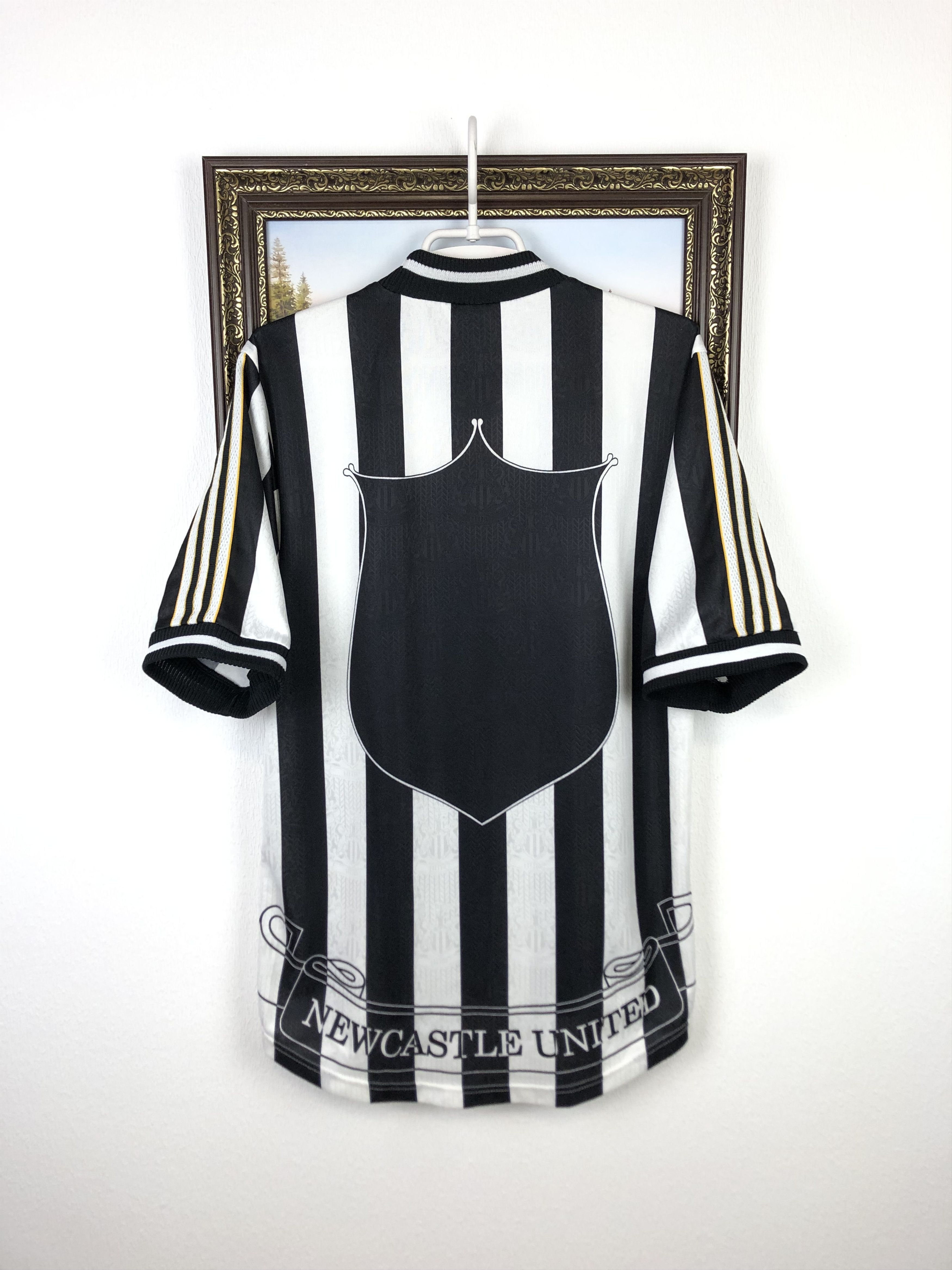 Adidas Newcastle United Home football shirt 1997 Soccer Adidas Size US S / EU 44-46 / 1 - 7 Thumbnail