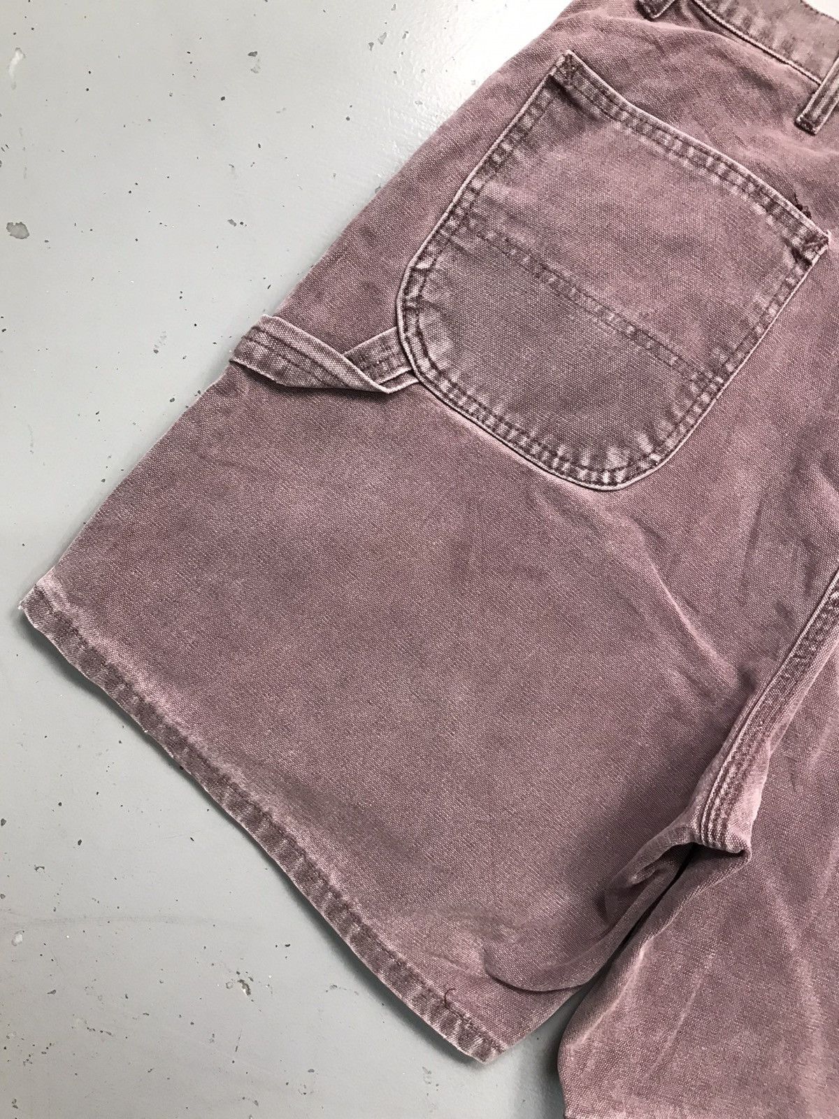 Carhartt 90sVintage Carhartt sunfaded carpenter denim short Size US 42 / EU 58 - 14 Thumbnail