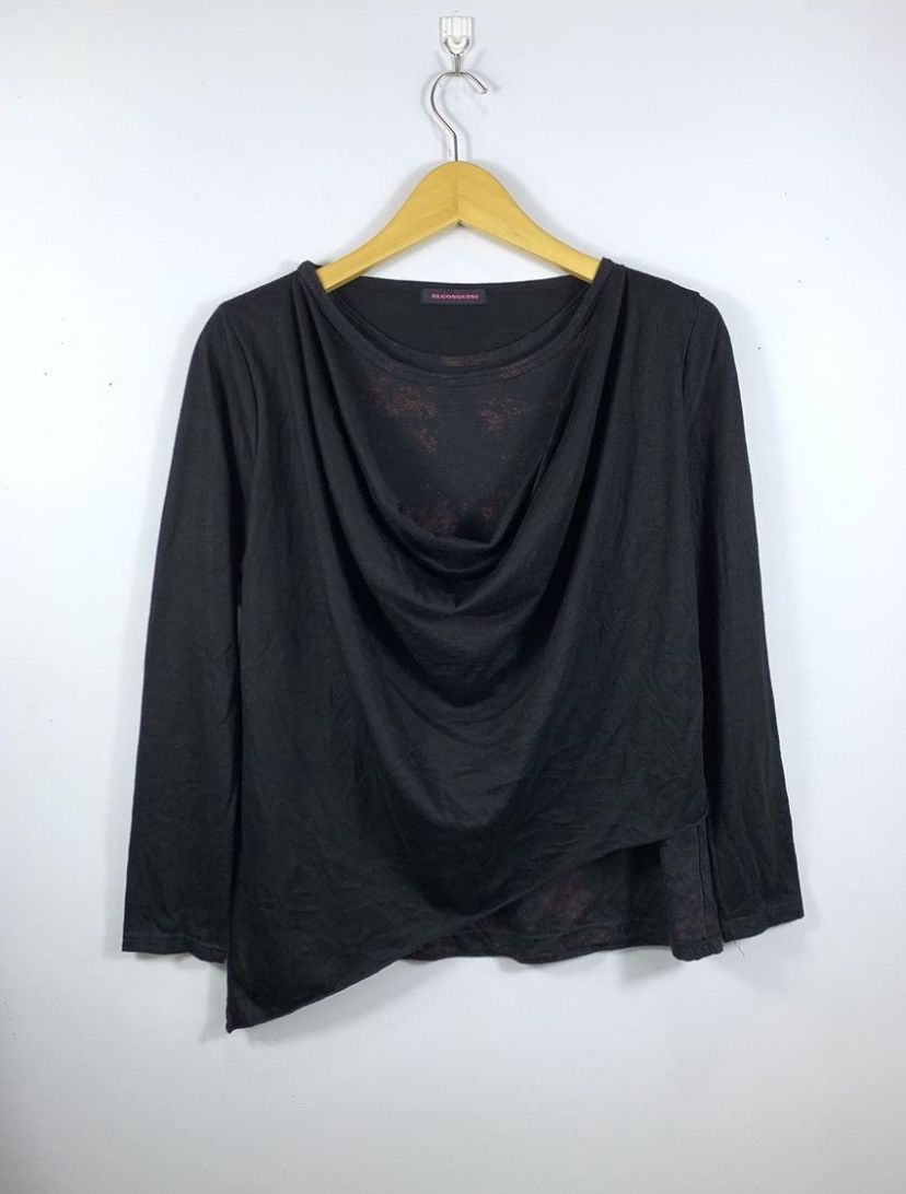 Japanese Brand Double Layer Algonquins Gothic Punk Long sleeve ifsix style Size US M / EU 48-50 / 2 - 1 Thumbnail