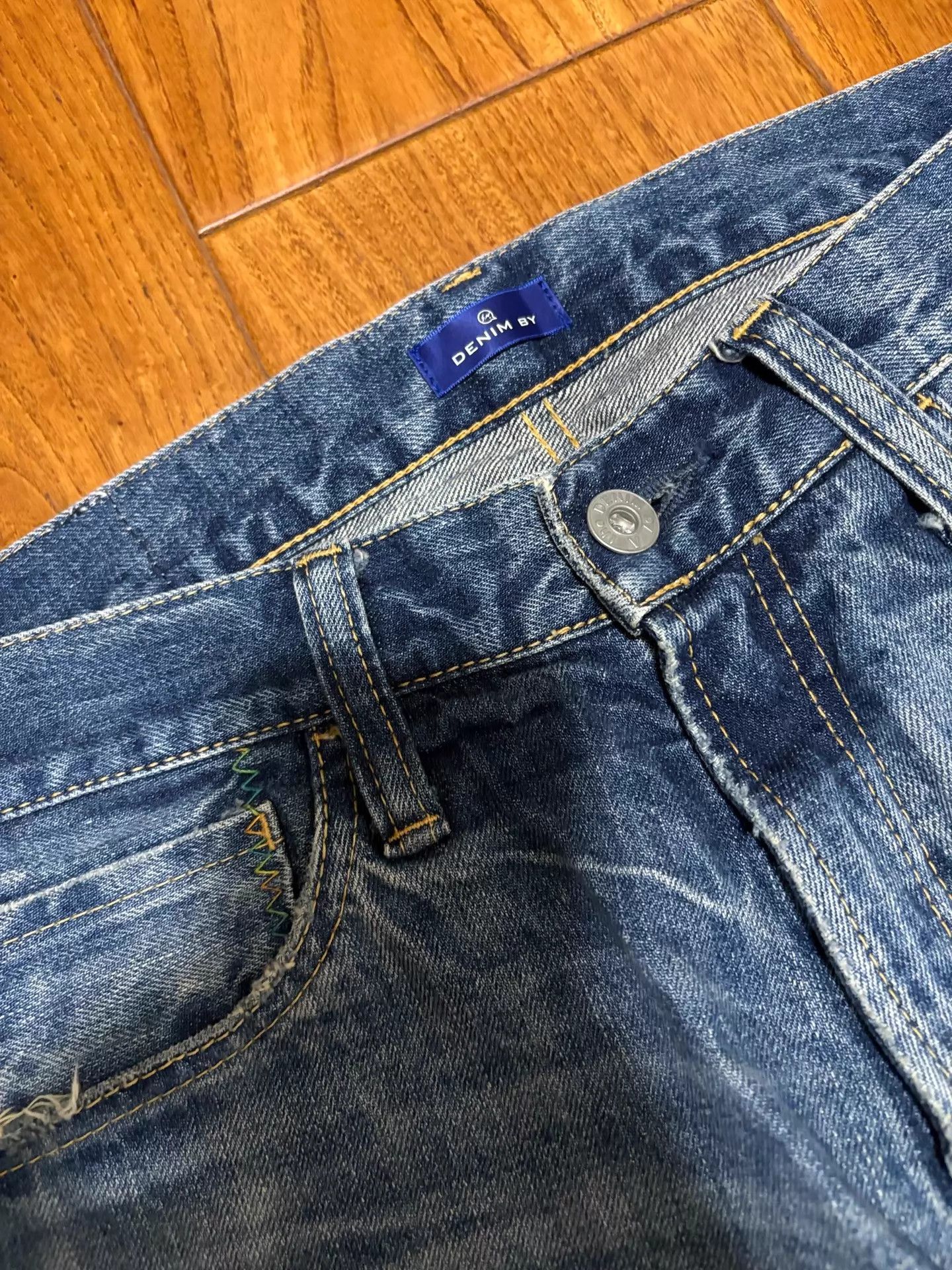 Fragment Design FRAGMENT x VANQUISH 9 - cut Lightning Distressed W28 Size US 28 / EU 44 - 3 Thumbnail