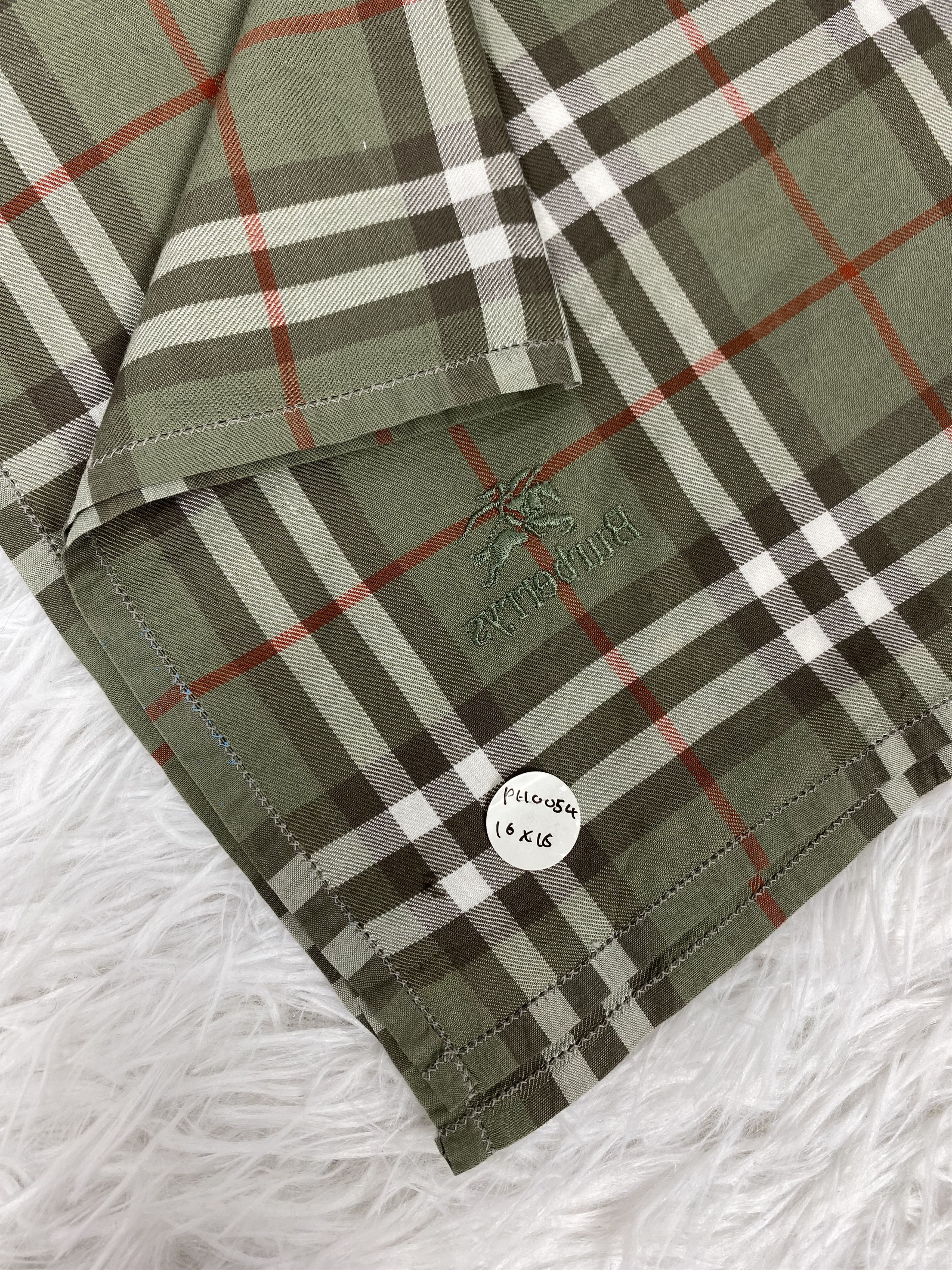 Burberry Vintage Burberry Handkerchief PH0054 Size ONE SIZE - 3 Thumbnail