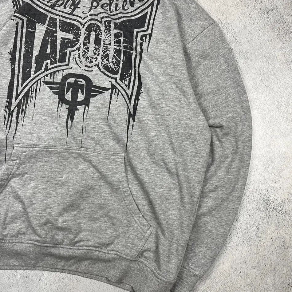 Tapout × Vintage Vintage TapOut Distressed Y2K Oversized Hoodie Size US XXL / EU 58 / 5 - 3 Thumbnail