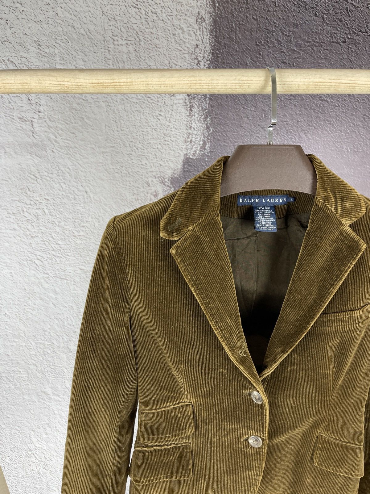 Polo Ralph Lauren Polo Ralph Lauren vintage corduroy blazer jacket leza trim Size M / US 6-8 / IT 42-44 - 3 Thumbnail