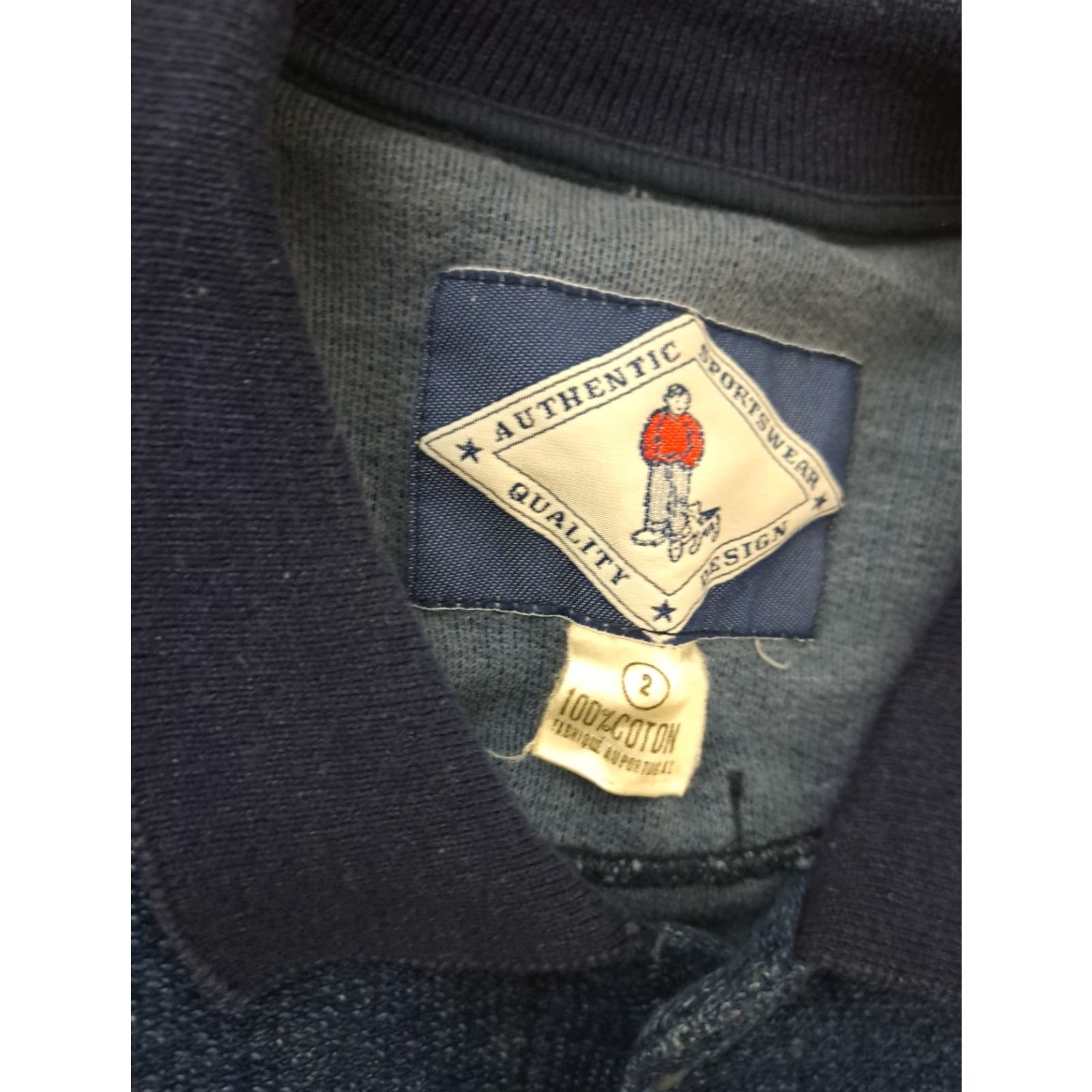 Vintage VINTAGE Authentic sportswear Button-Up Shirt XL Denim Blue Button-Front Long Sleeve Casual Unisex Adults Pocketed Cotton 28in Size US XL / EU 56 / 4 - 2 Thumbnail